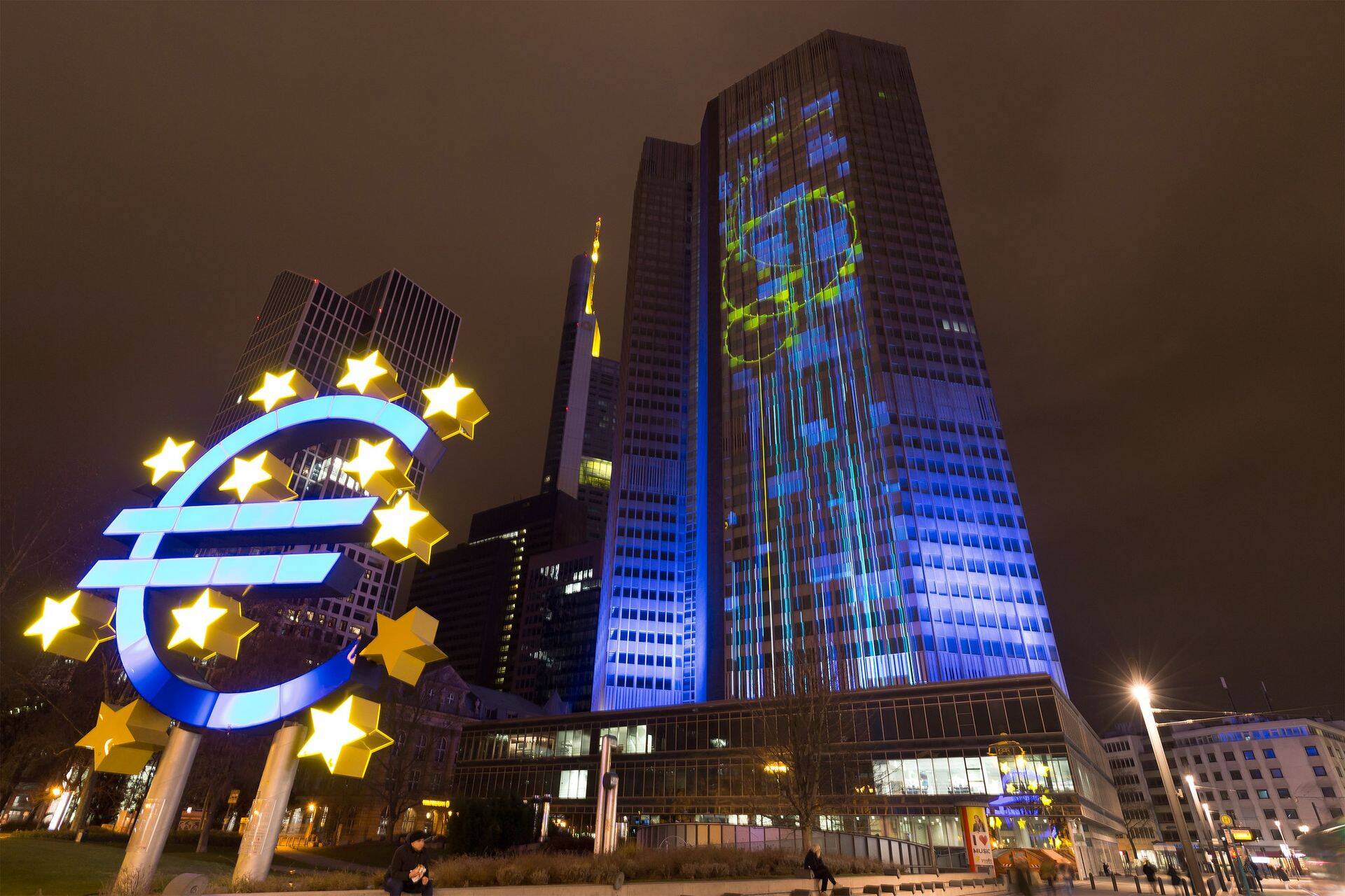 Euroopa Keskpanga hoone Frankfurdis.