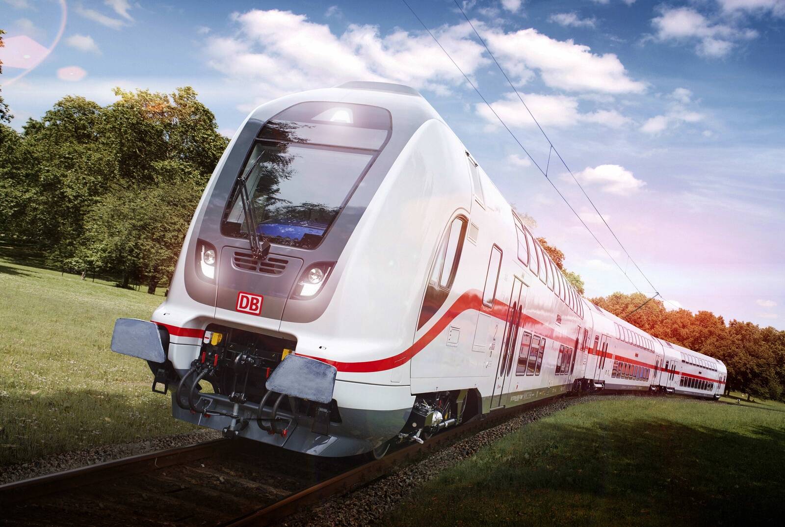 Deutsche Bahni jaoks ehitatud Alstomi rong.