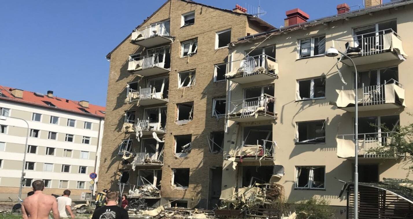 Rootsi, Linkoping 07.06.2019, pommiplahvatus