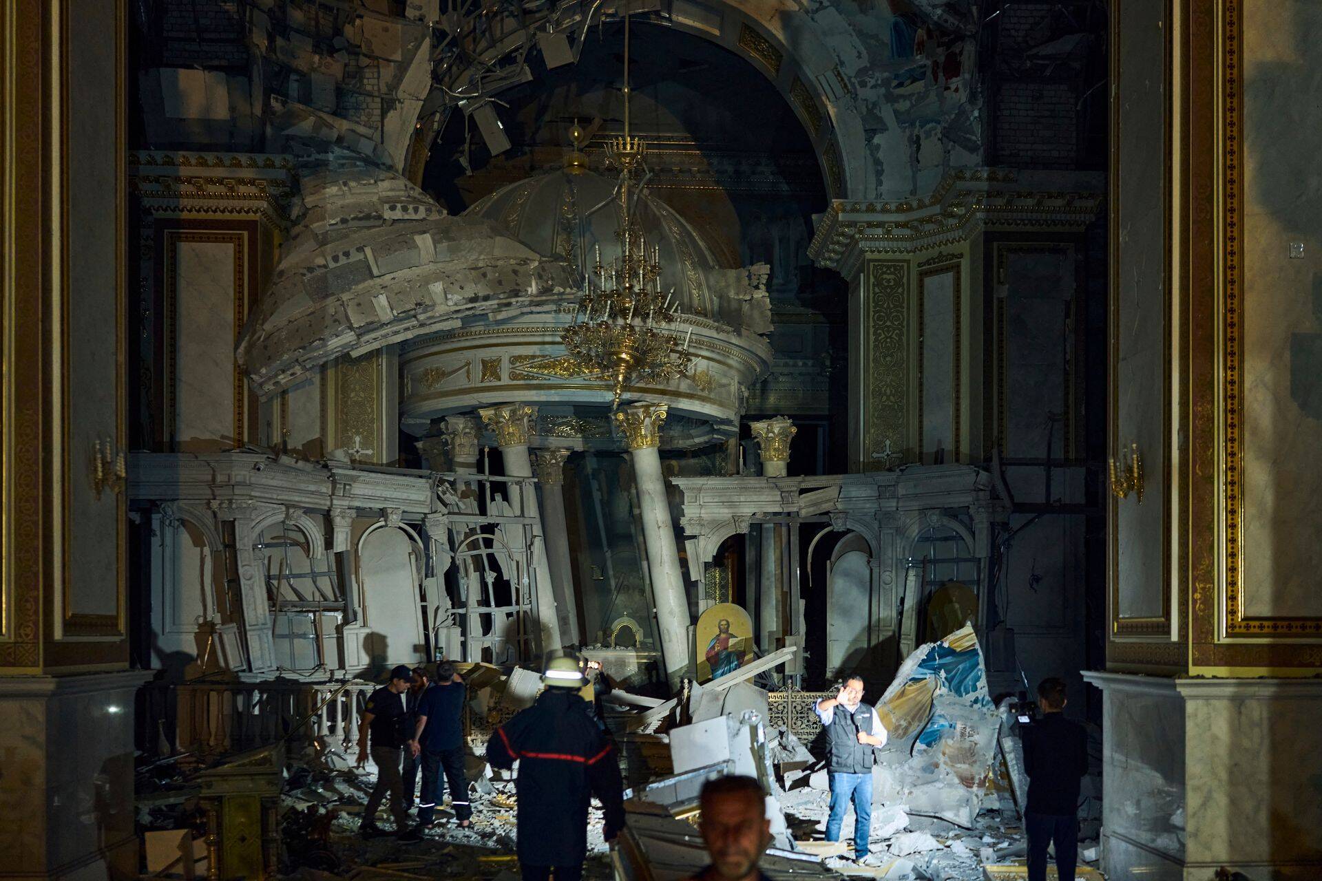 Täna öösel sai Venemaa rünnakus kahjustada oluline katedraal Odessas.