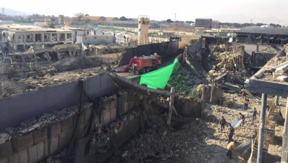 Kabulis, Camp Sullivanis ligi 1000 kg TNT ekvivalendis lõhkelaenguga autopommi detoneerimisel tekkinud lööklaine poolt põhjustatud kahjustused jaanuaris 2016. Juhtumi asjaolud võeti edaspidi riskitegurite ja nende mõjude analüüsil ning leevendus- ja tõkestusmeetmete lahenduste koostamisel arvesse.