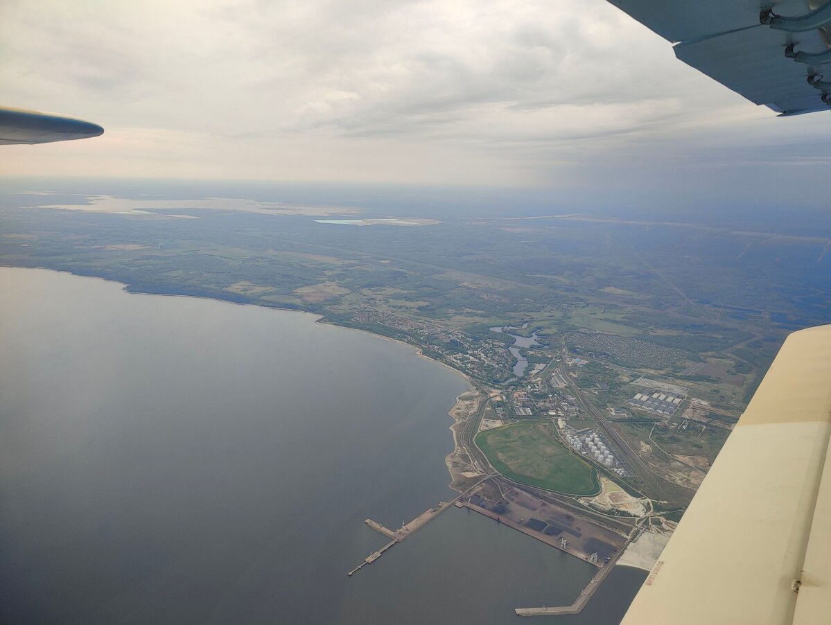 Репортаж ДВ: состоялся пробный авиаперелет из Нарвы в Финляндию