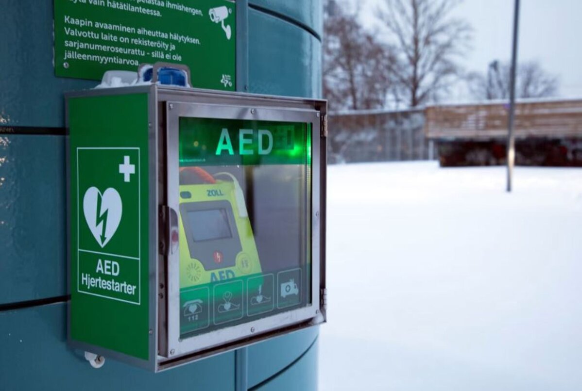 Tampere defibrillaatorid ja kaamerad on valmis elusid päästma -  Meditsiiniuudised