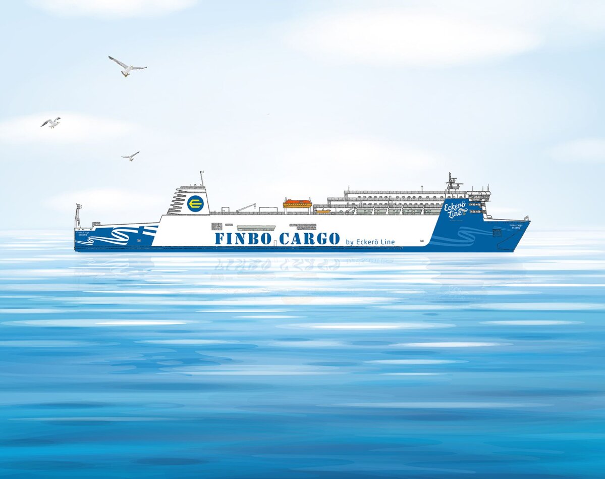 Eckerö Line'i uus kaubalaev hakkab väljuma siiski Muugalt - Logistikauudised