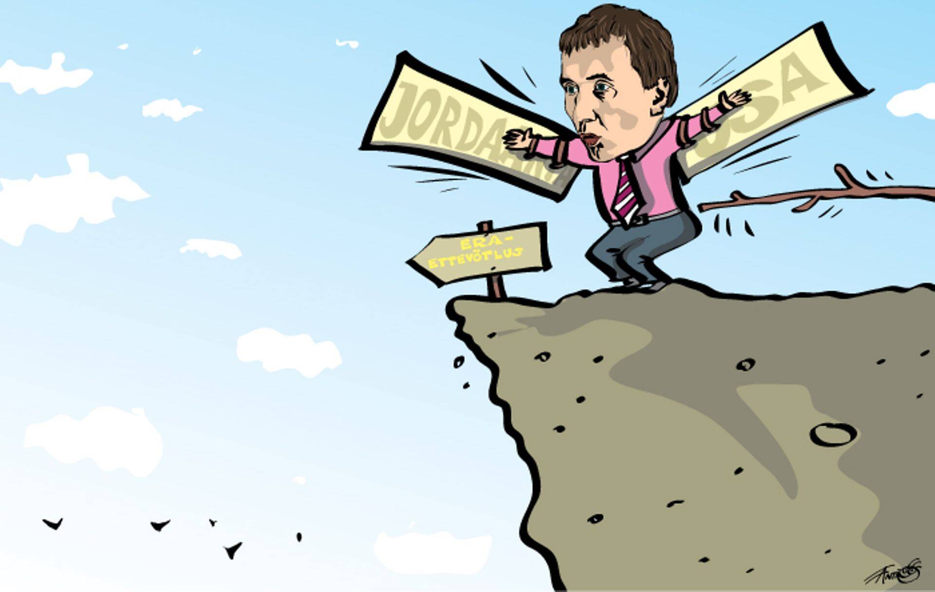 Karikatuur.