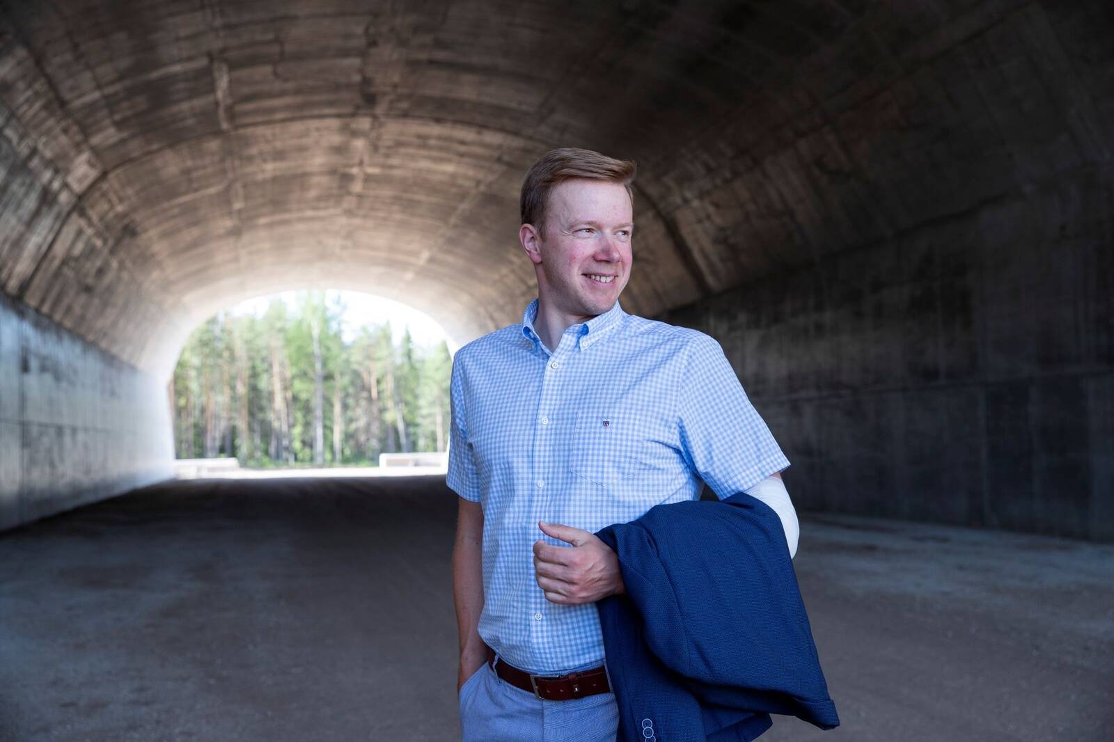 Anvar Salomets veab Eesti poolelt Rail Balticu valmimist.