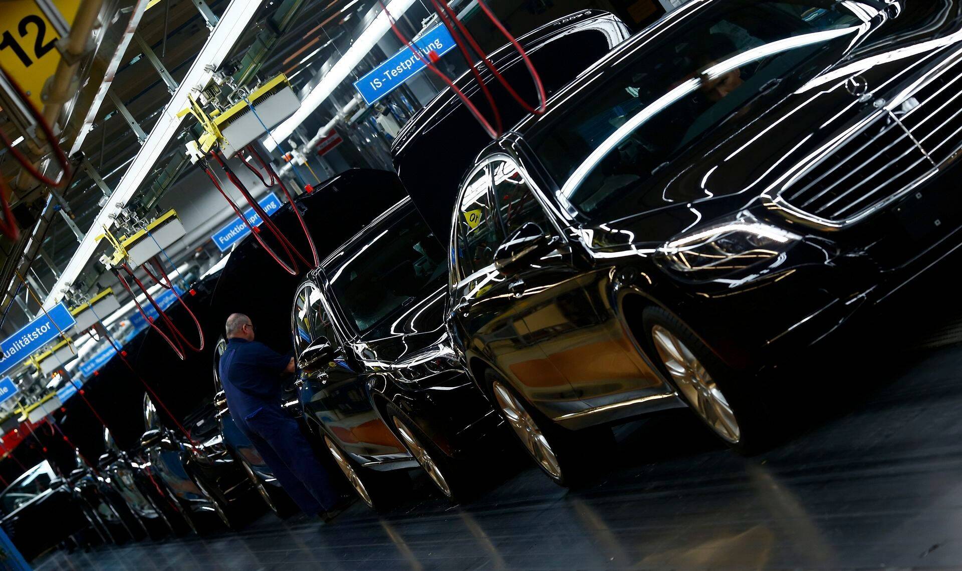 Mercedes-Benzi Sindelfingeni tehas Stuttgarti lähistel