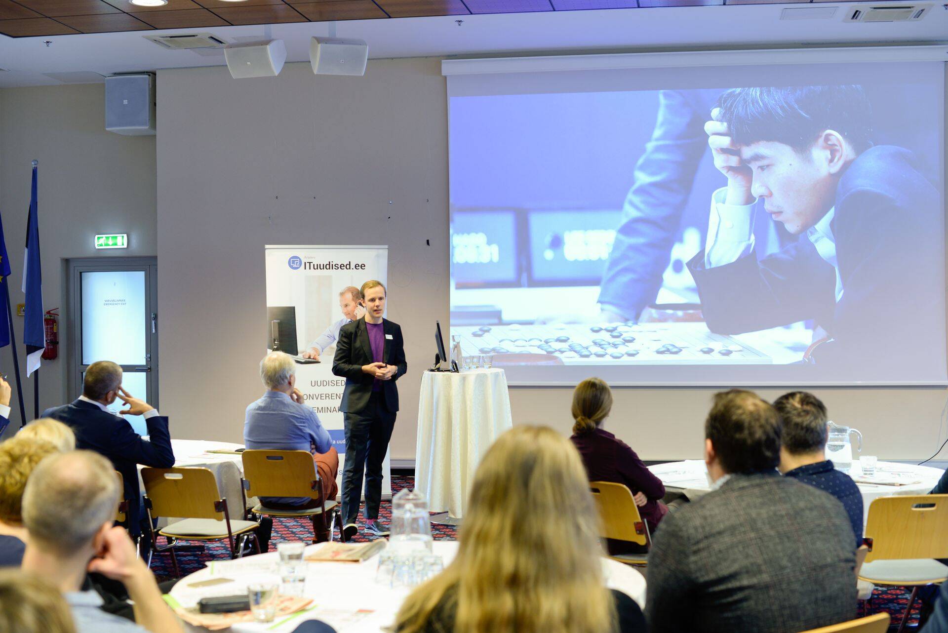 Konverentsil Andmemajandus 2018 esinemas Kristjan Korjus.