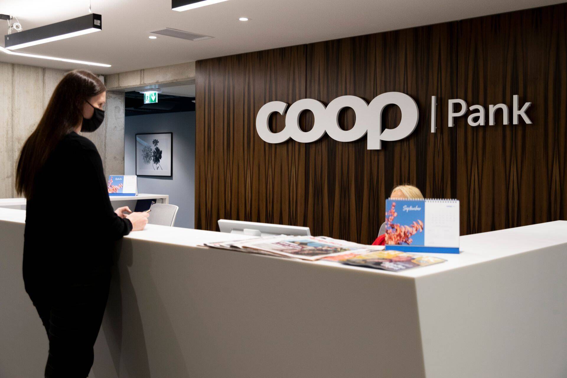 Главный офис Coop Pank в здании Skyon.