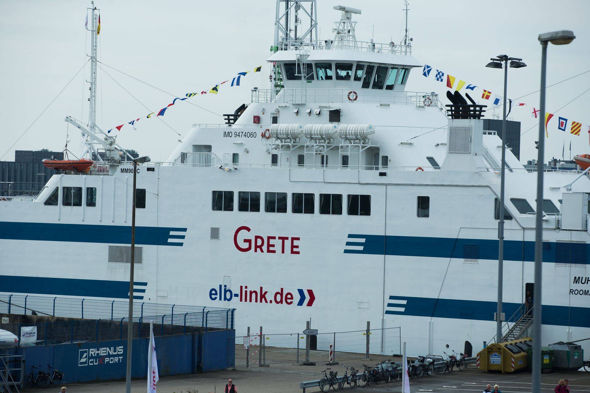 Parvlaev Muhumaa, mis Saksamaal kannab nime Grete.