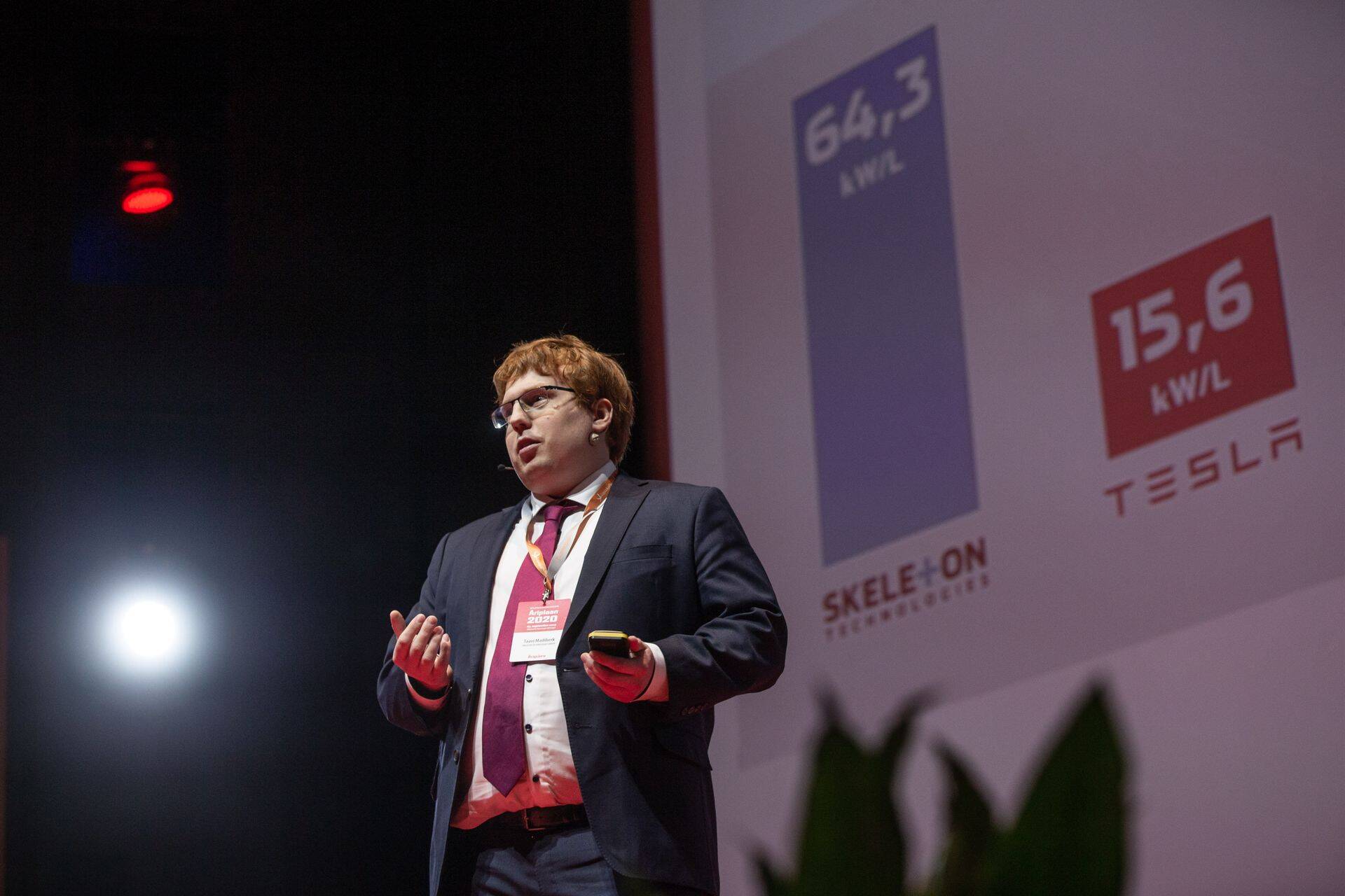 Taavi Madiberk on ülivõimsaid energiasalvesteid tootva Skeleton Technologies kaasasutaja ja tegevjuht.