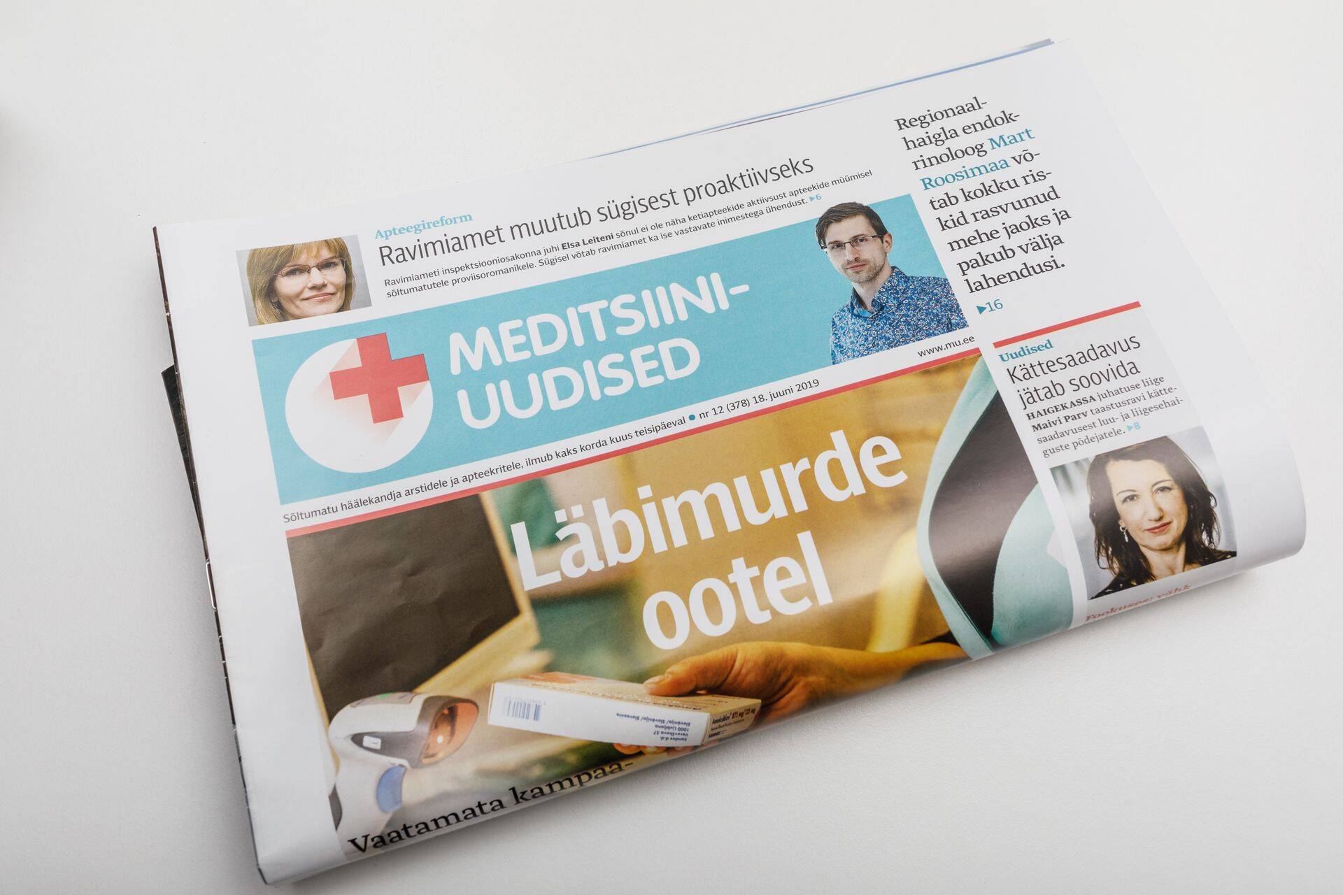 Meditsiiniuudiste ajaleht.