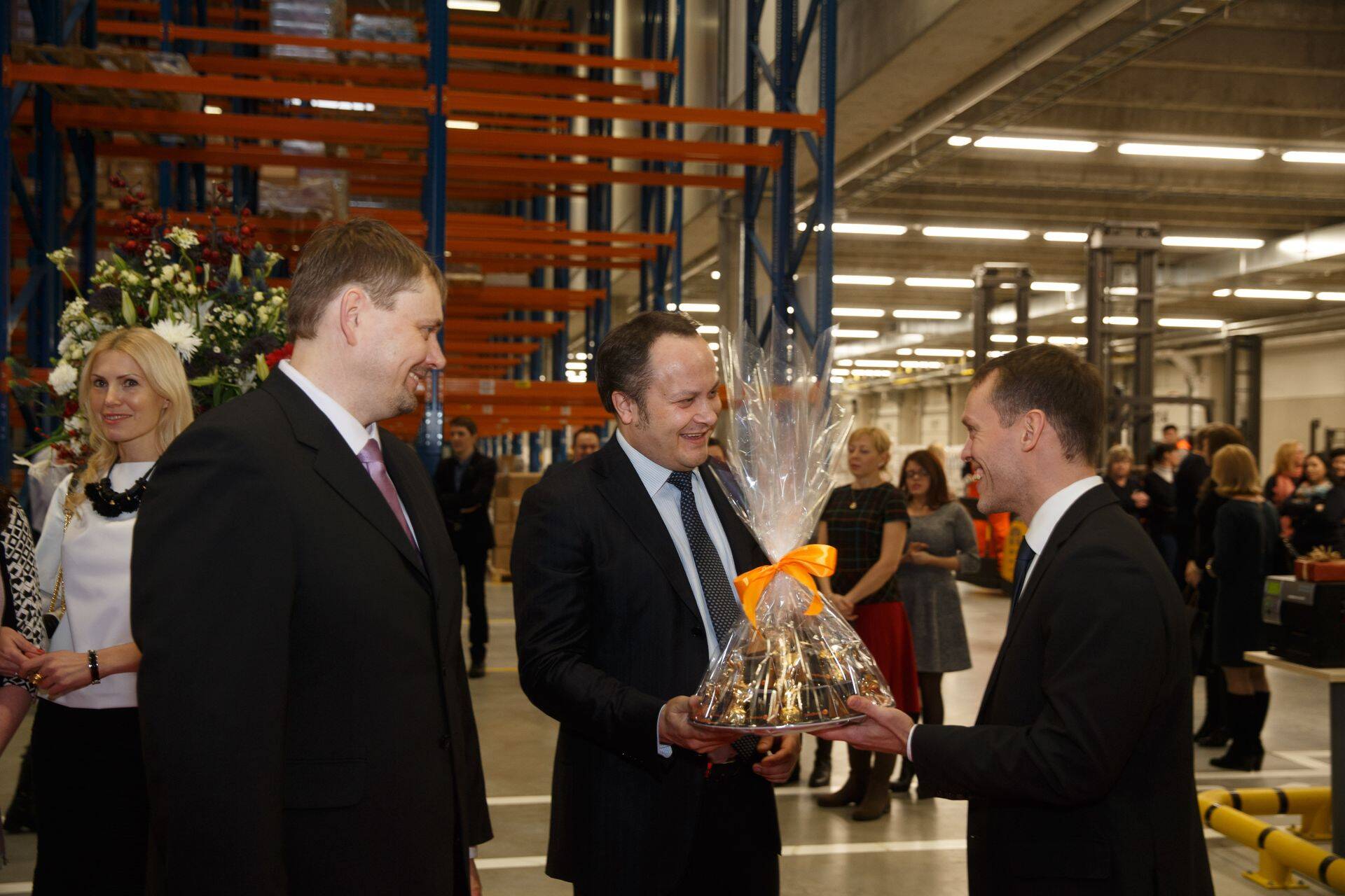 Maxima logistikakeskuse avamine