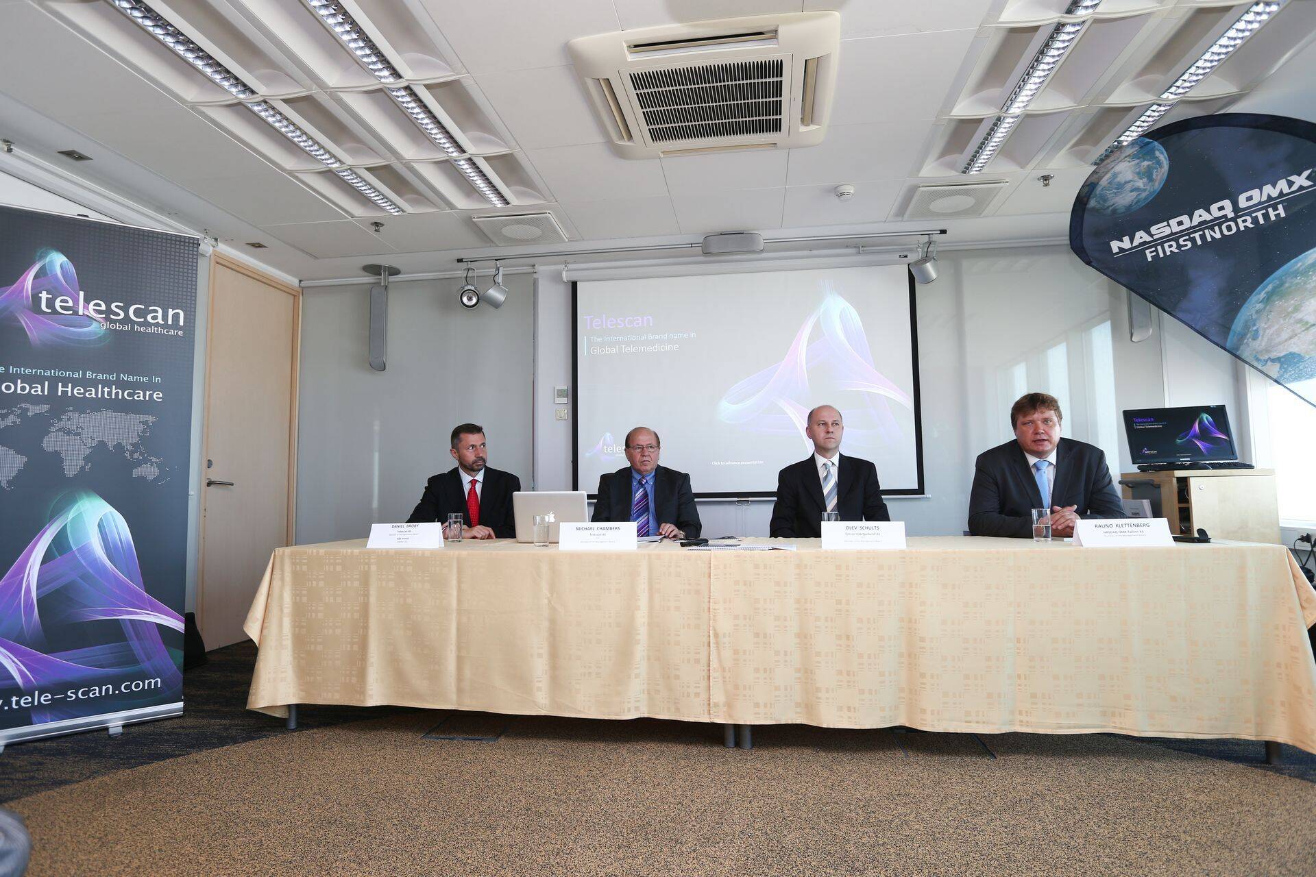 First Northil on teiste seas noteeritud terviseuuringute teenust pakkuv ettevõte Telescan.