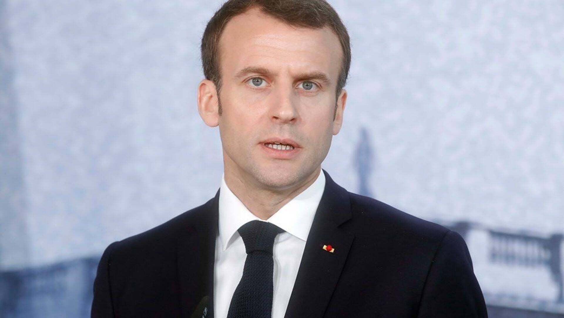 Президент Франции Эммануэль Макрон