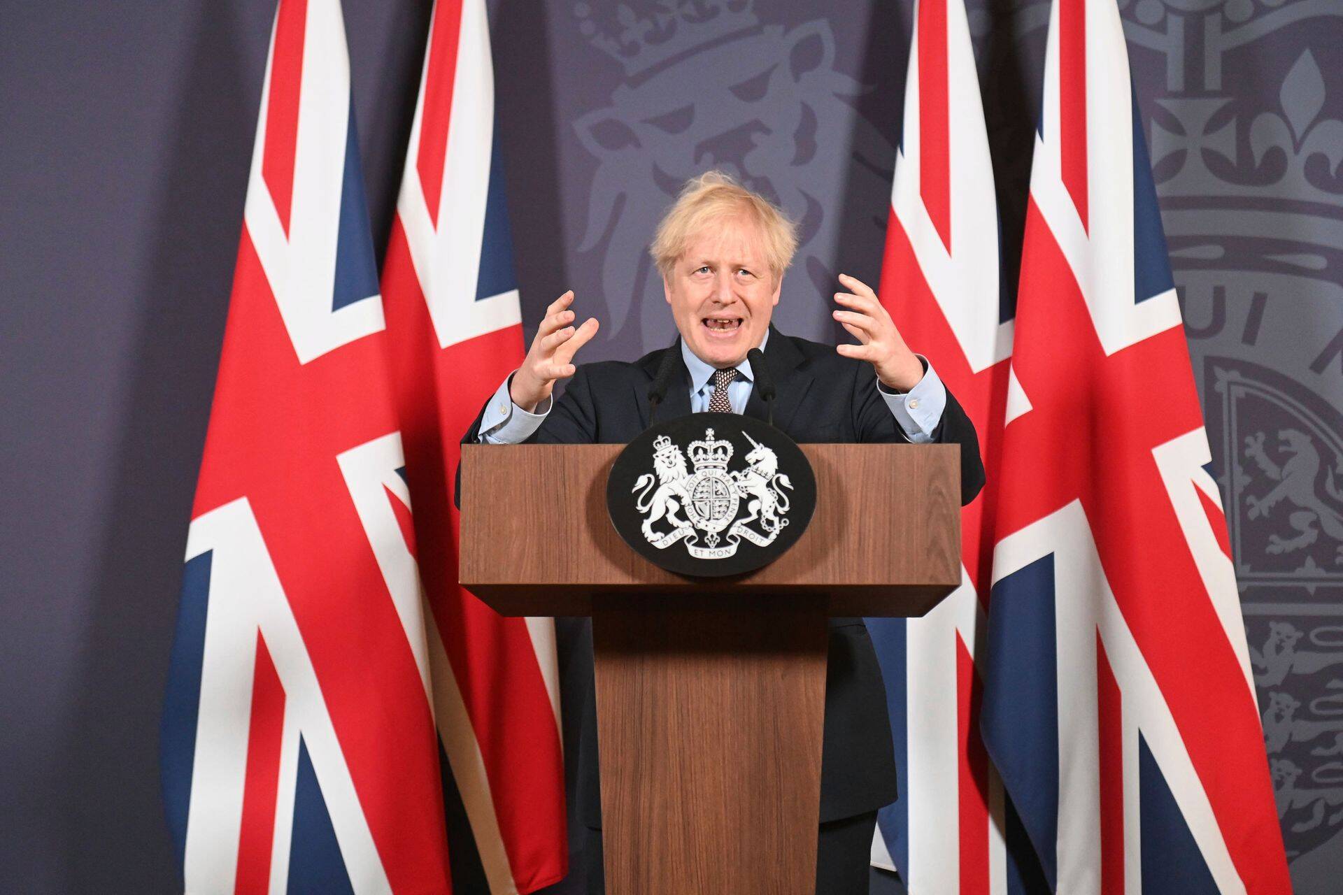 Ühendkuningriigi peaminister Boris Johnson.