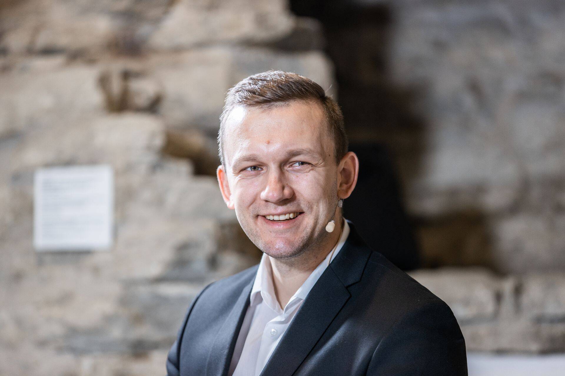 Максим Ильин, мэр Нарва-Йыэсуу, кандидат на выборах в парламент от Eesti 200