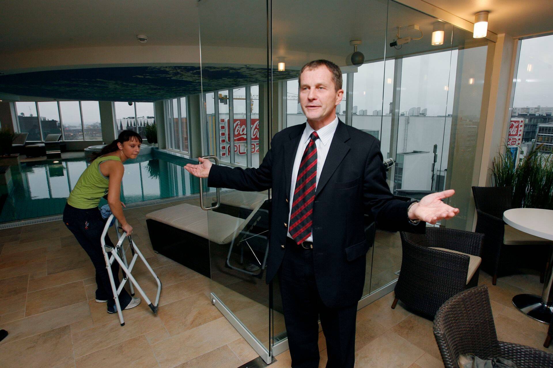 Hotelliliidu juhatuse aseesimees Feliks Mägus.