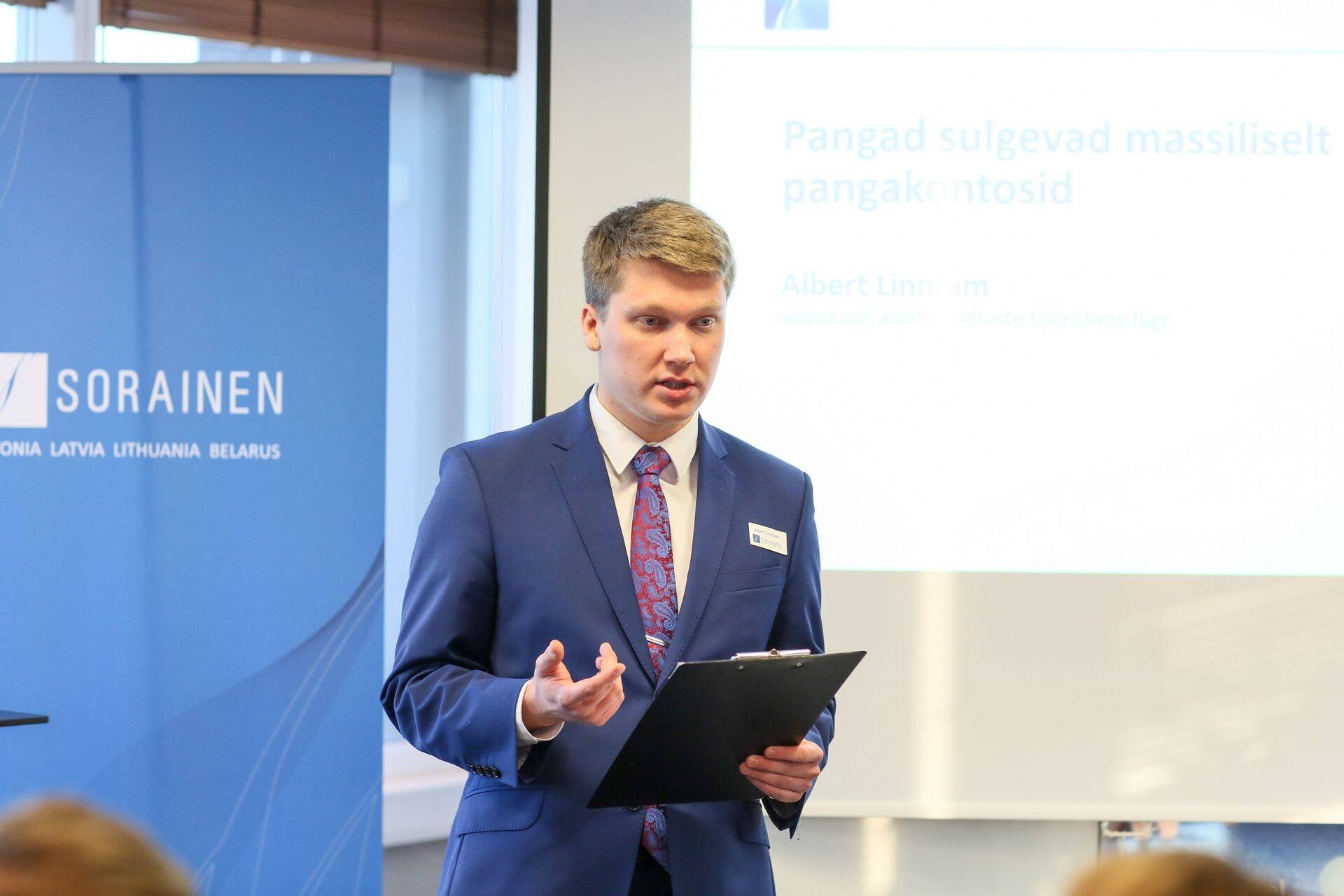 Soraineni advokaat Albert Linntami sõnul ei saa pankadele rahapesu tõkestamise reeglit ette heita. Mitteresidendist ettevõtja elu on aga varasemast märksa keerulisem