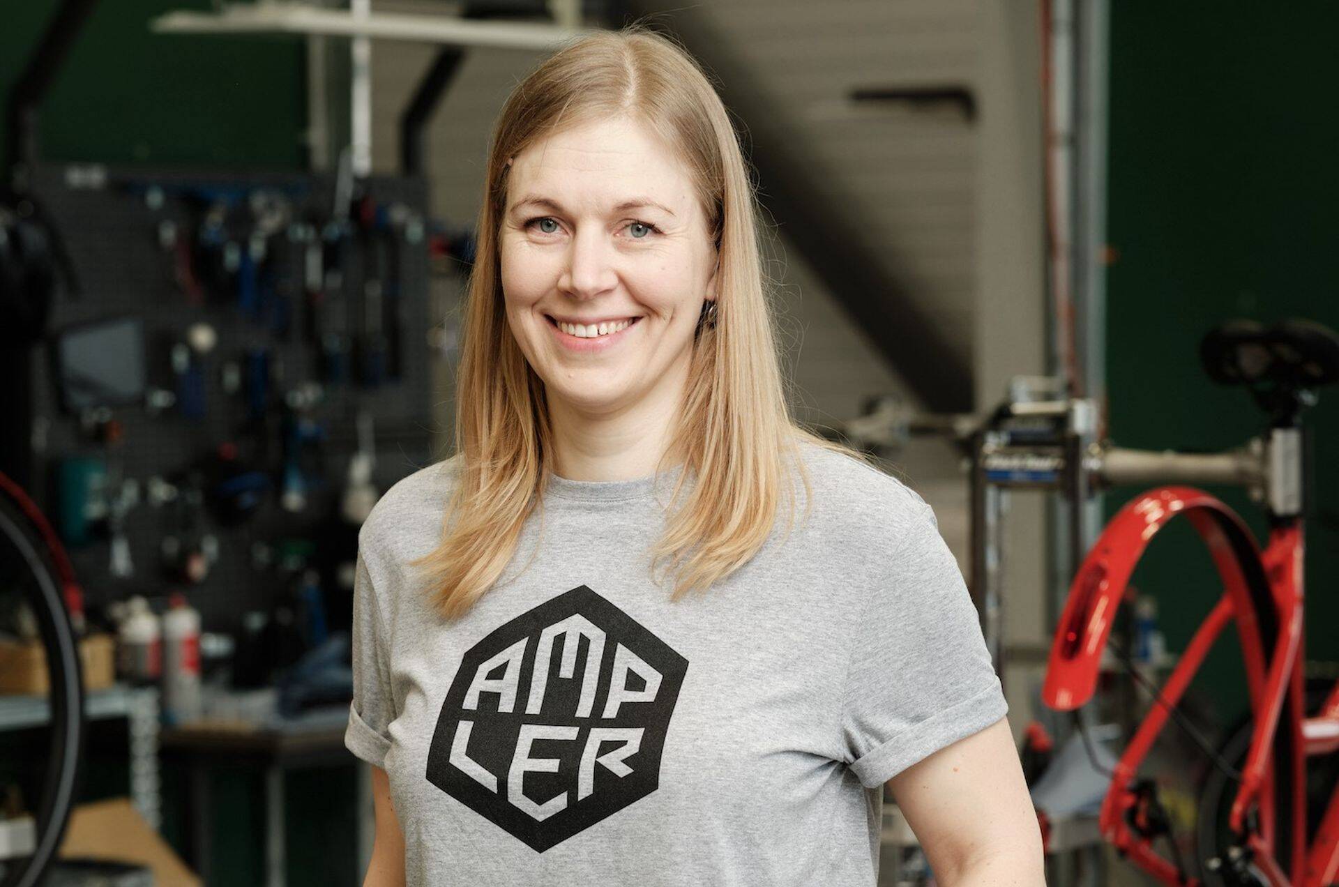 Ampler Bikesi personalijuht Evelin Andrespok.