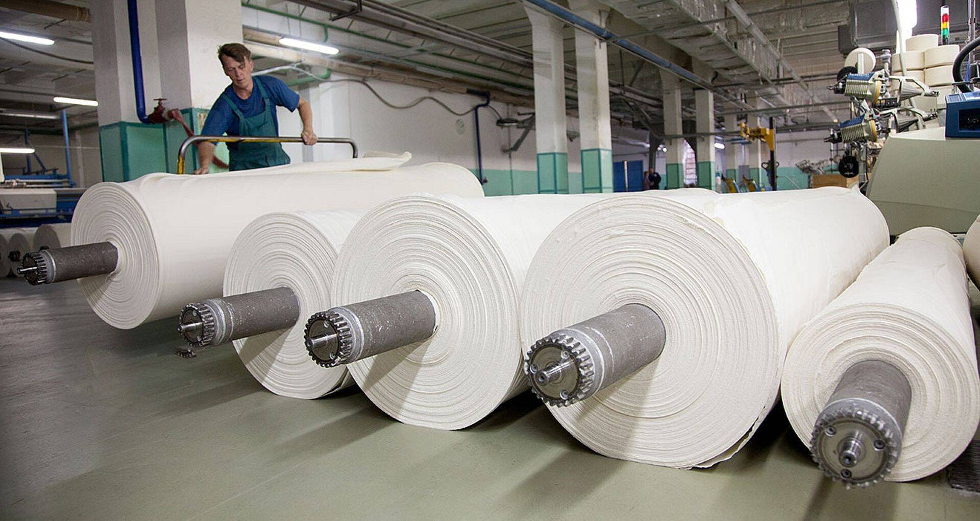 Kangarullid ühes Nordteksi vabrikus.