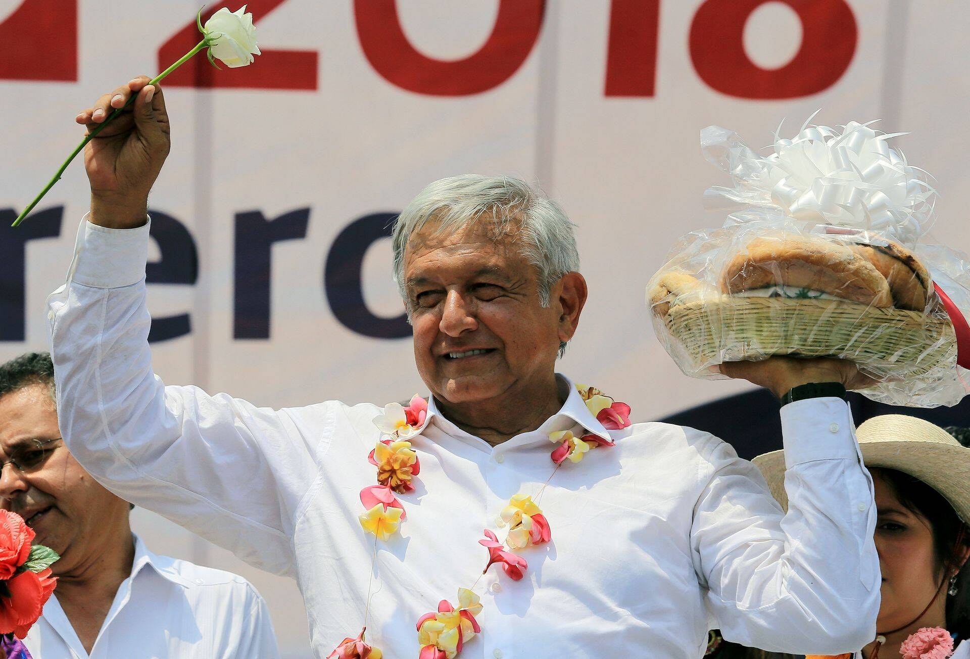 Mehhiko presidendikandidaat Andres Manuel Lopez Obrador ehk OMLA.