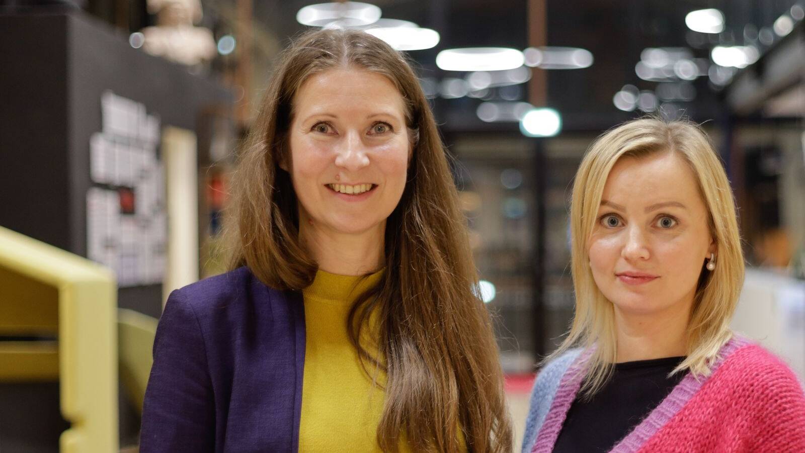 Kersti Vannas ja Kristina Sisin.