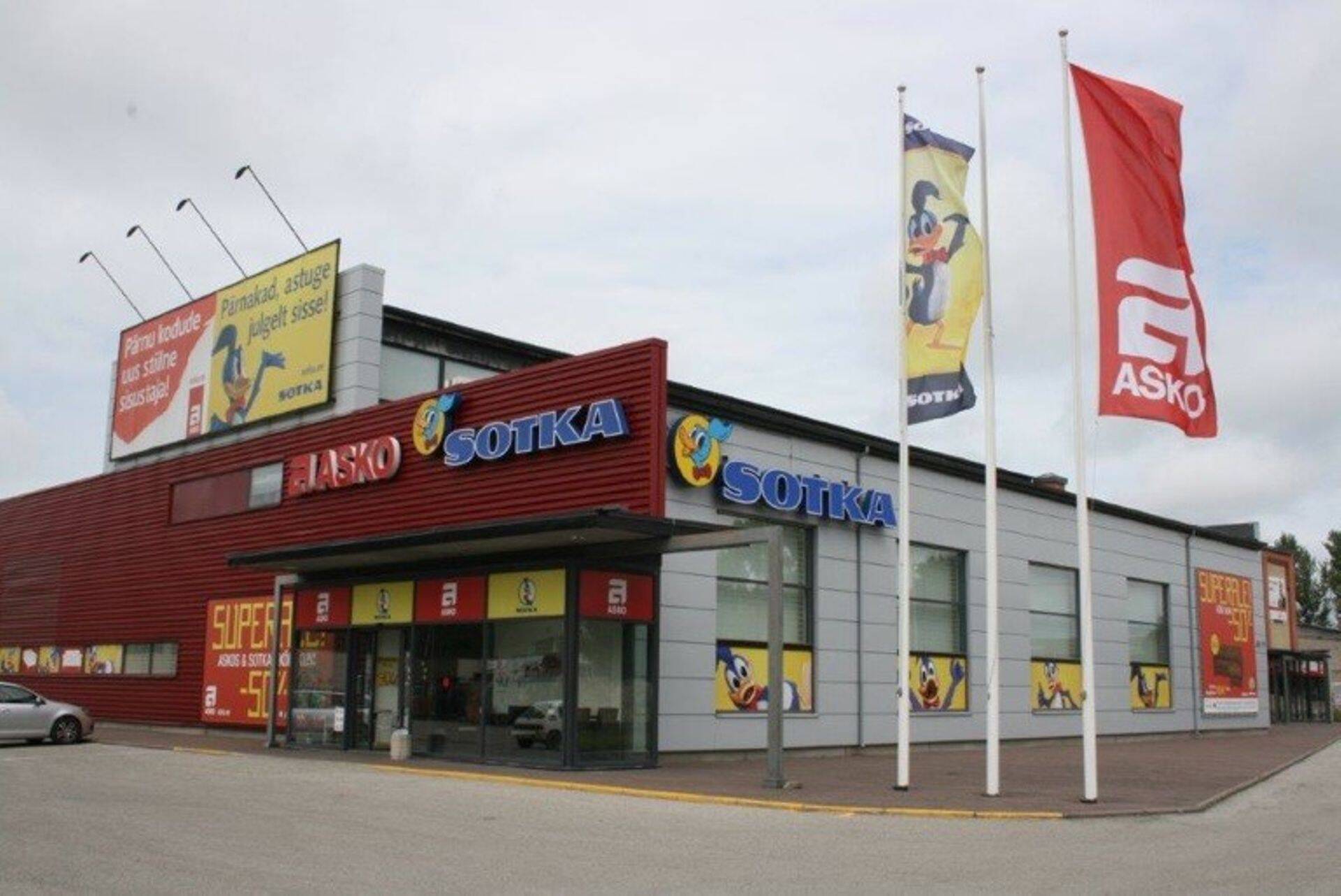 Asko ja Sotka Pärnu kauplus