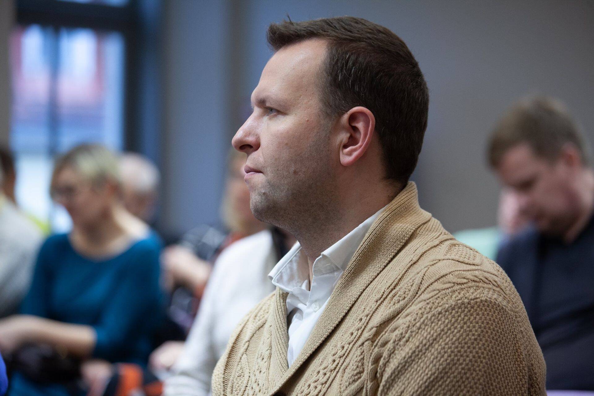 Зампред Социал-демократической партии Лаури Ляэнеметс.