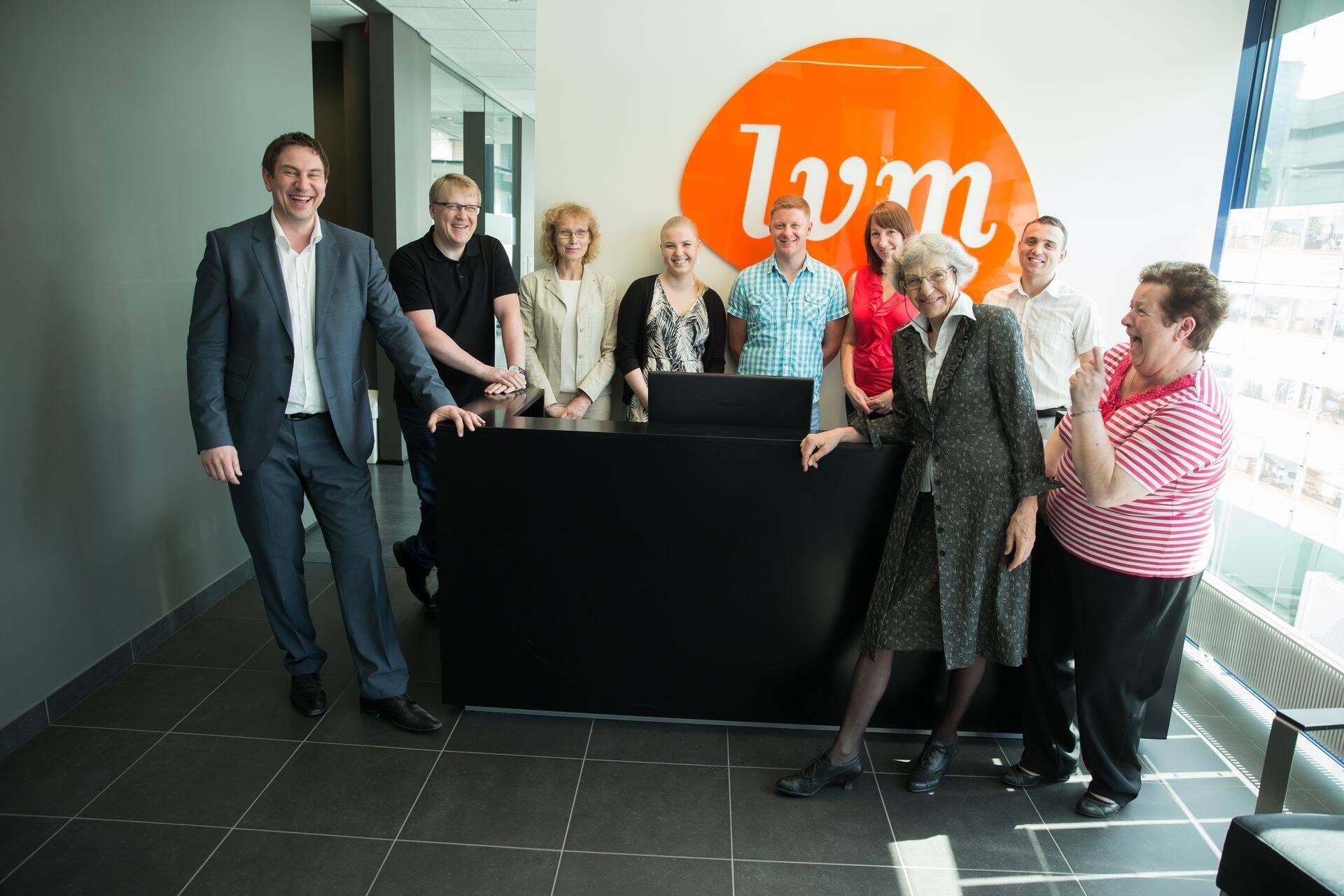 LVMi Tallinna kontor ja kliendid 2014. aastal.