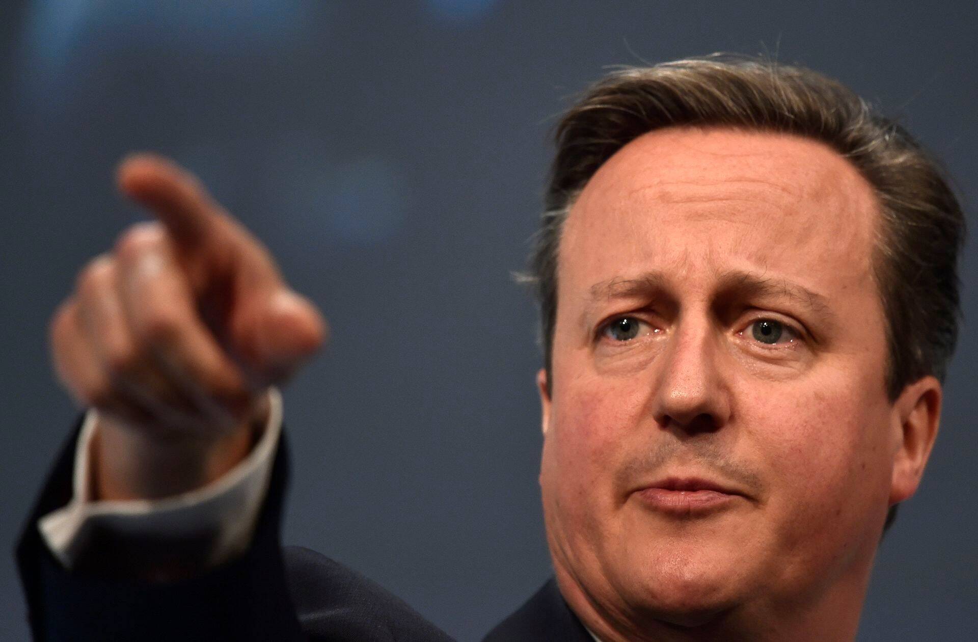 Suurbritannia peaminister David Cameron