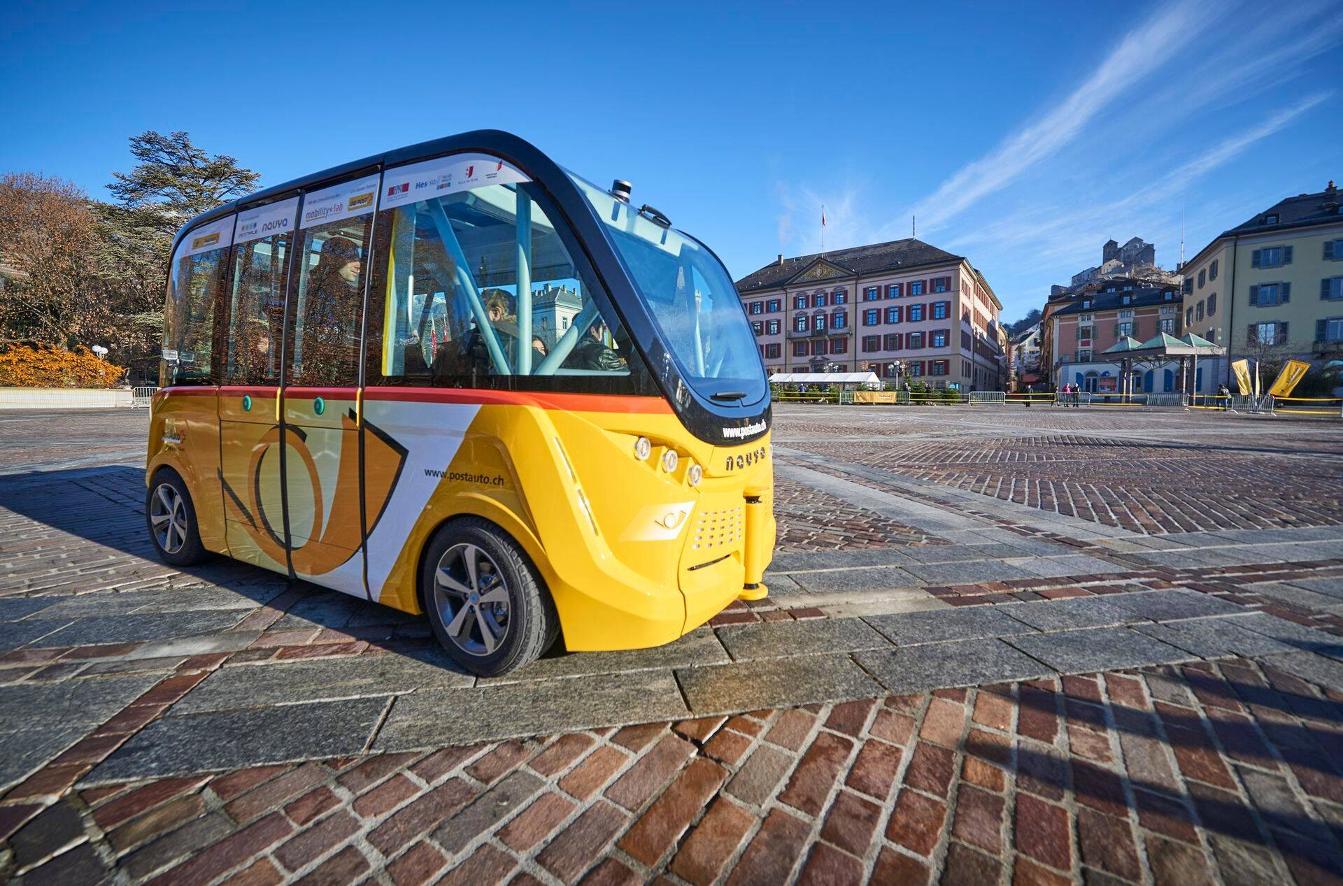 Isesõitvad bussid on Šveitsis sel kevadel juba reaalsus.