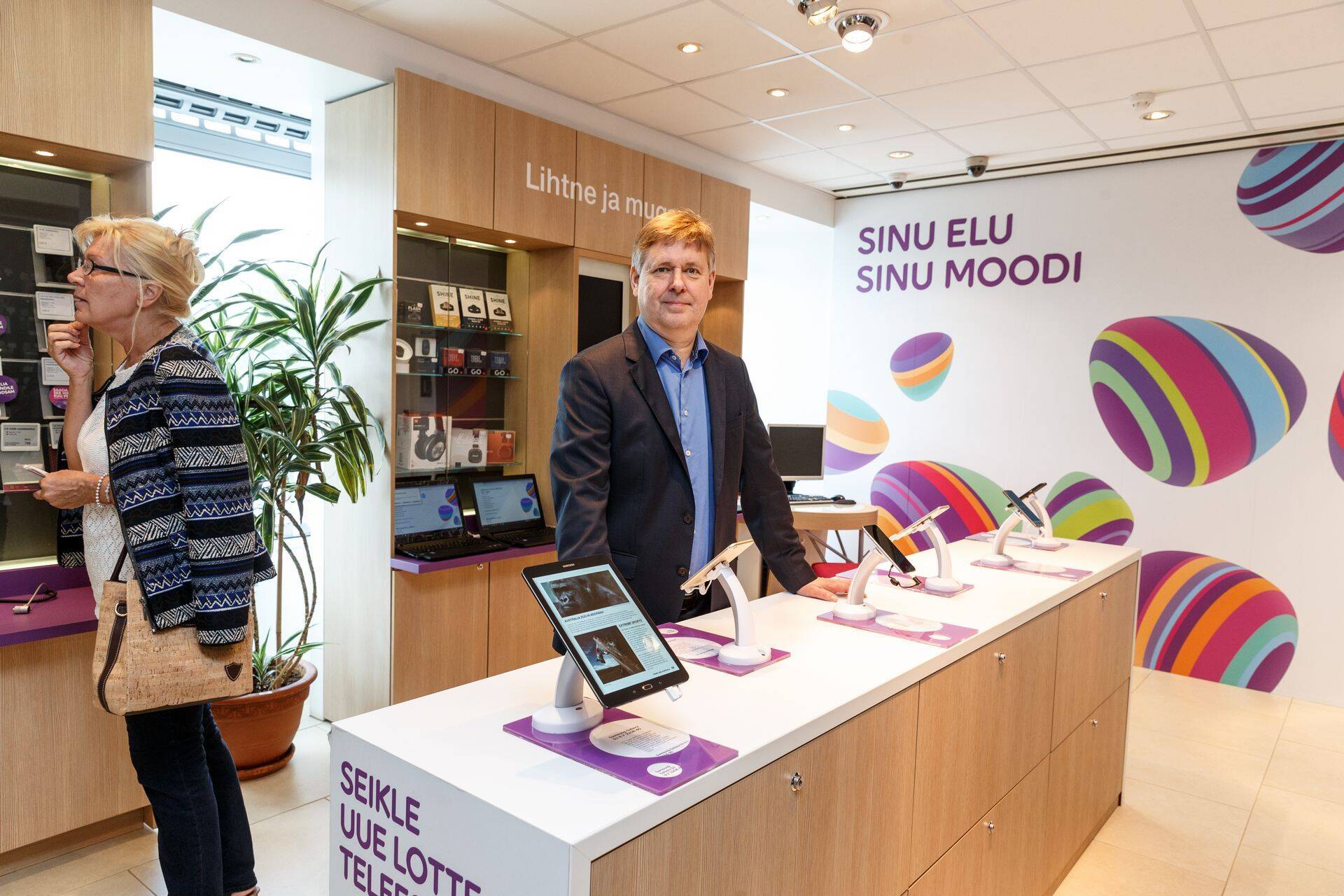 Telia Eesti juhatuse esimees Dan Strömberg lubab siinsel turul turuliidri positsiooni eest võidelda.