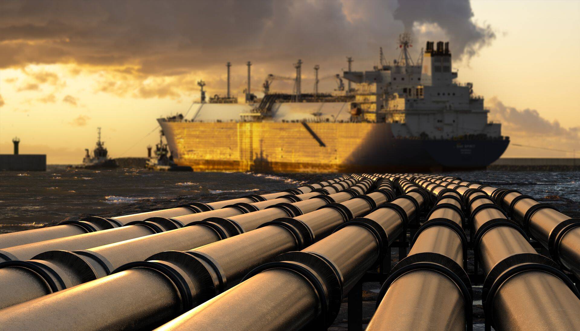 Добыче нефти и газа в Нигерии препятствуют коррупция и вандализм. Нигерийский СПГ-терминал Bonny Island в настоящее время работает на 60% мощности. Фото иллюстративное.