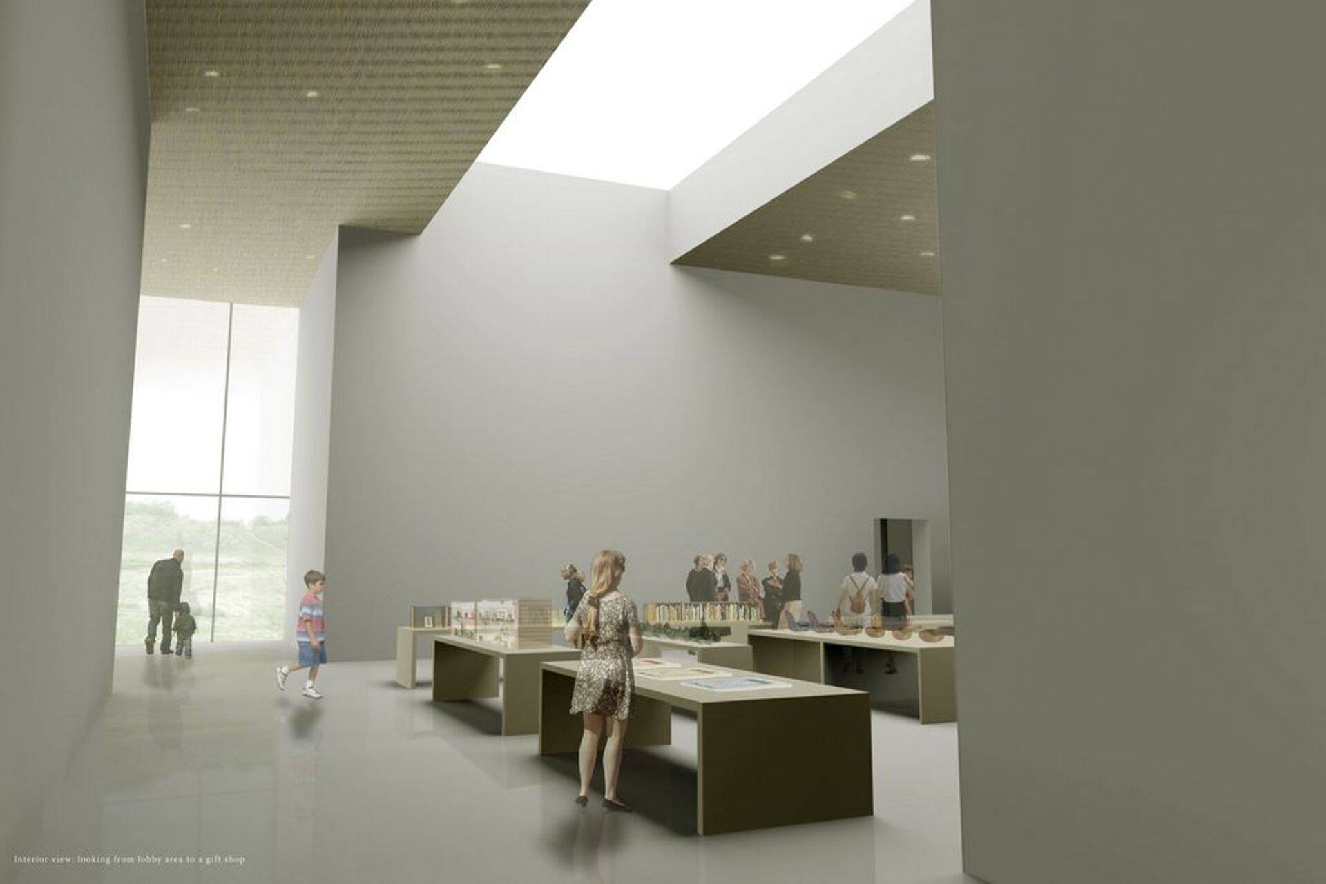 Eesti Rahva Muuseum uue hoone kavand.