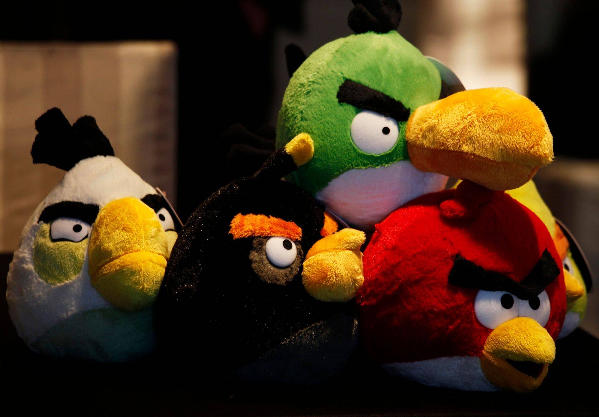 Tegelased Rovio mängusarjast "Angry Birds"