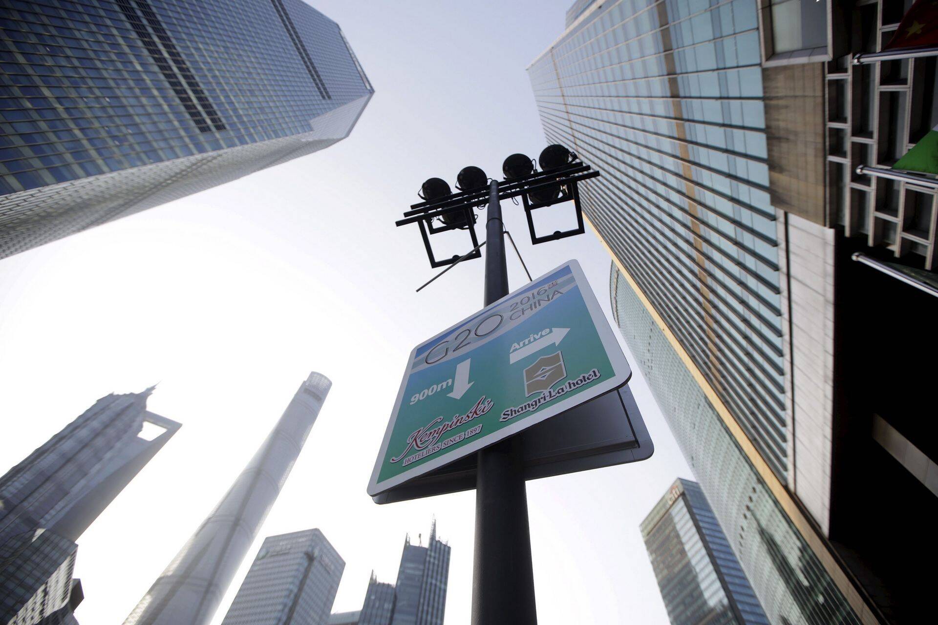 G20 tippkohtumise viit Shanghais