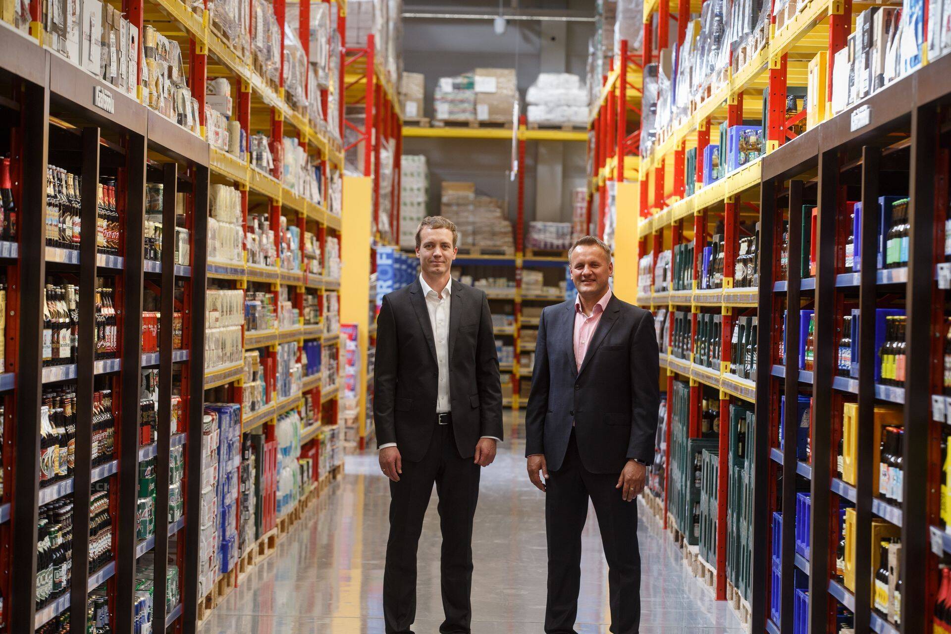 Sanitex Estonia kommertsosakonna juht Eigo Siimu ja juhatuse liige Valentas Šulskis