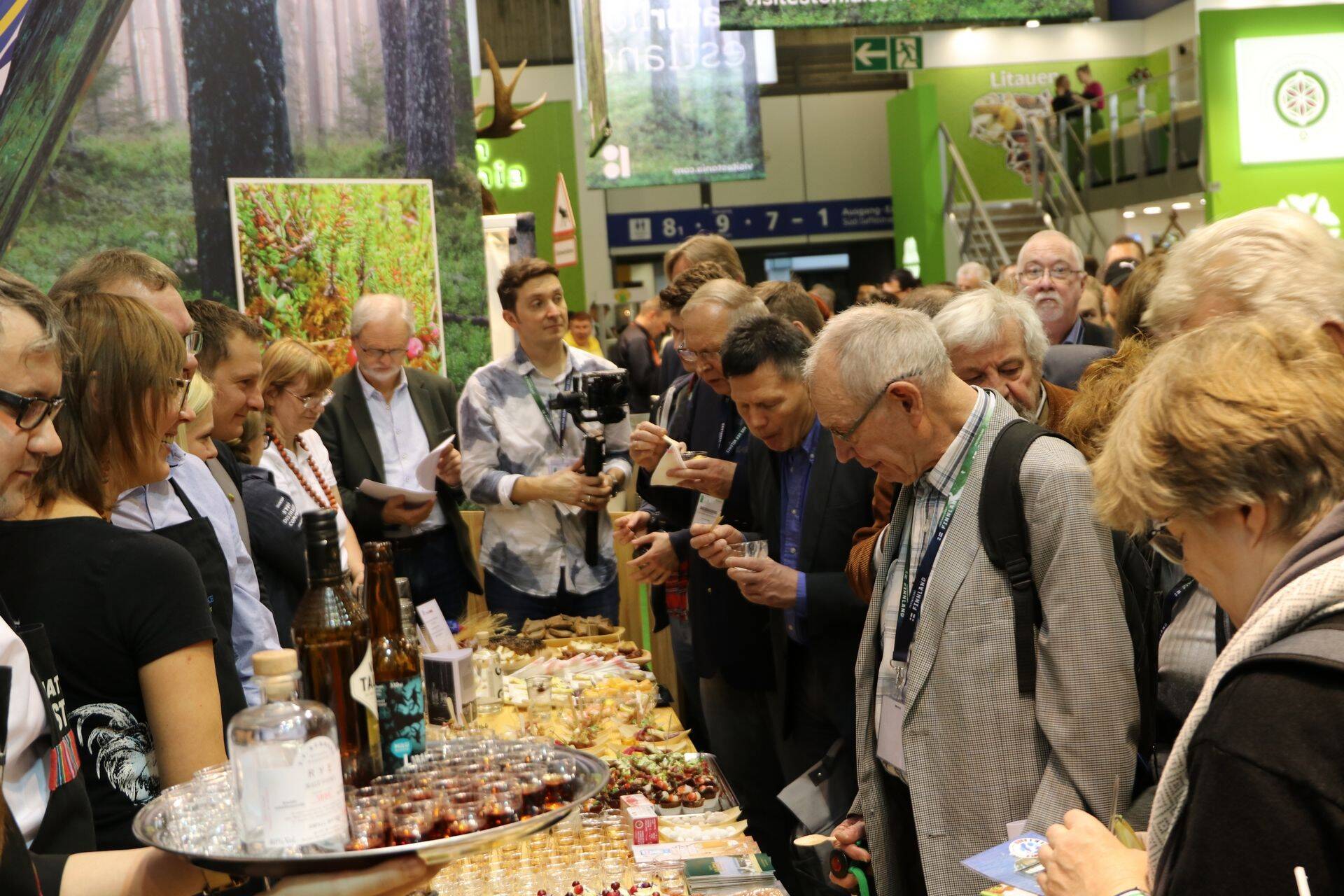 Grüne Wochel tutvusid Euroopa ajakirjanikud projektiga „Baltic Sea Food“