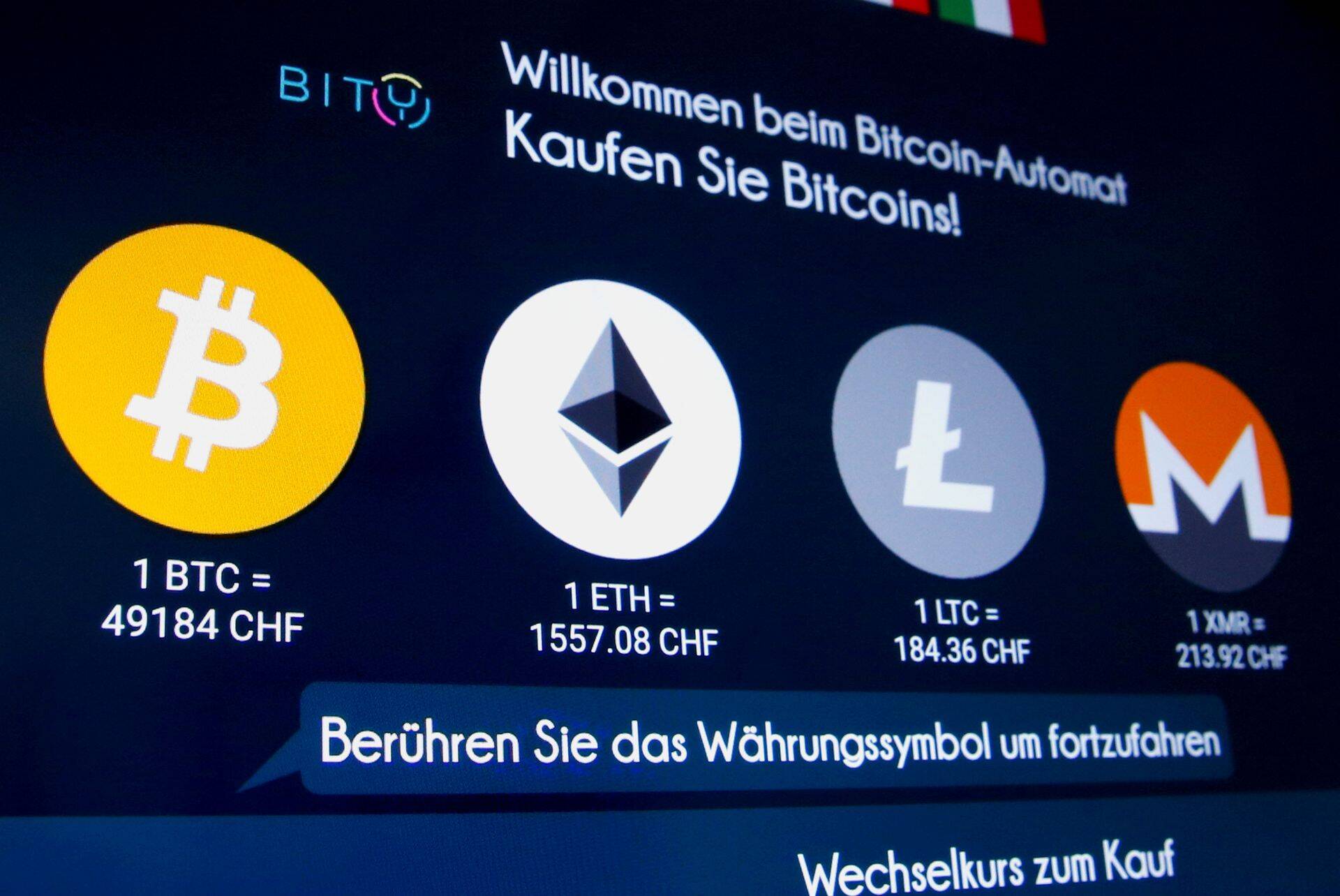 Krüptorahade ATM Saksamaal.