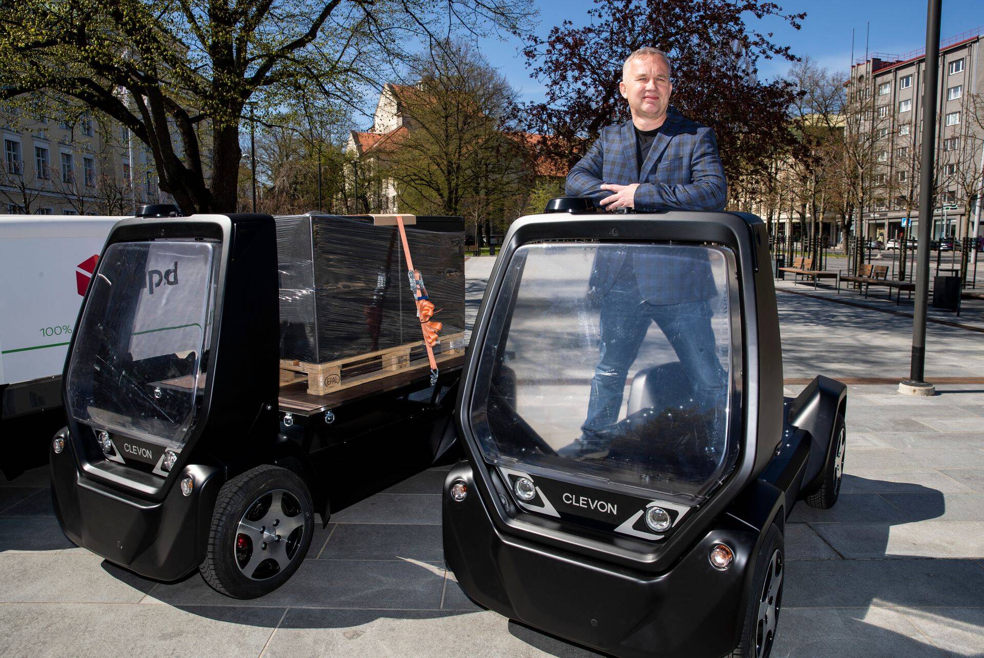 Cleveron Mobility juht Arno Kütt.