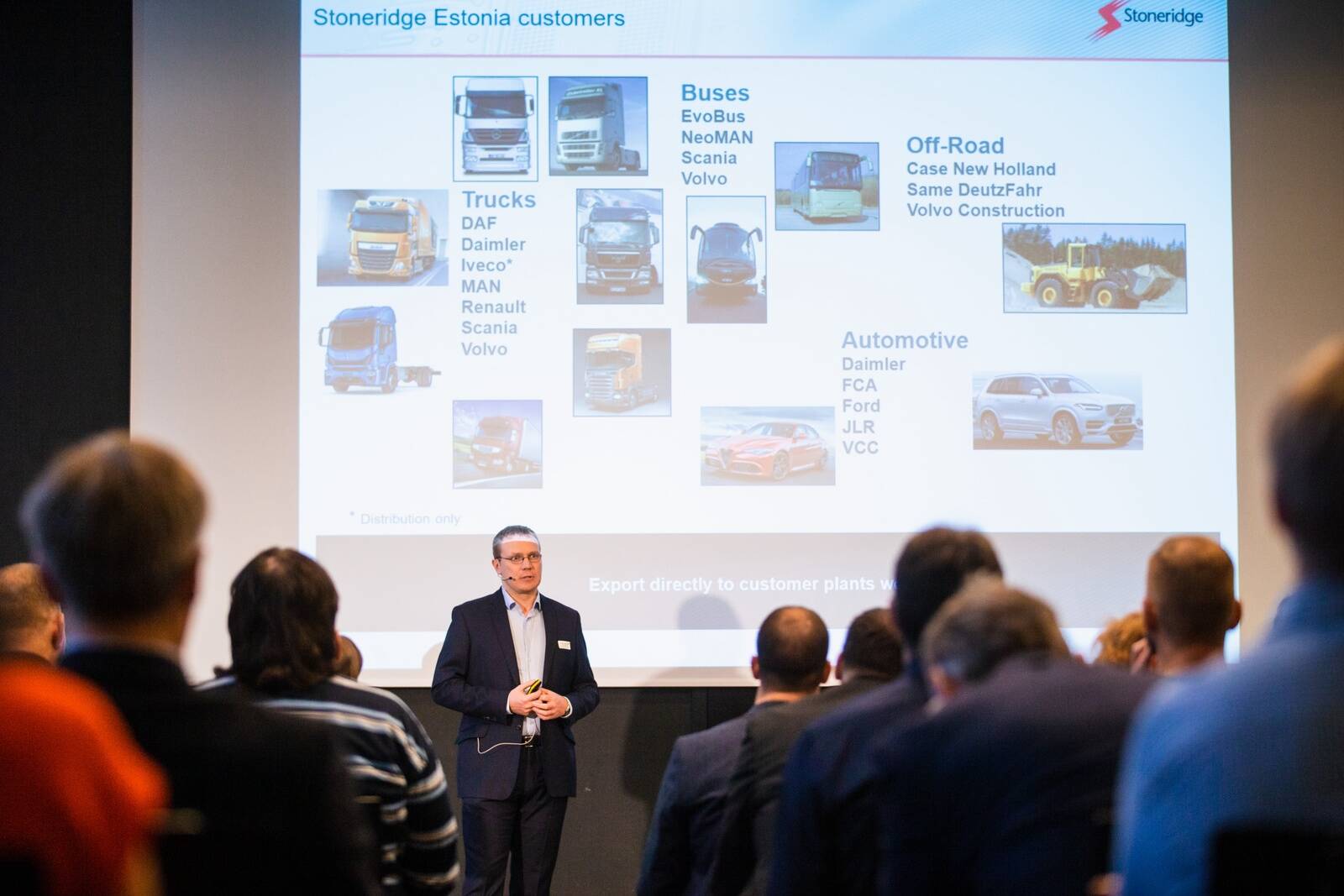 TSuurima käibekasvu tegi eelmisel aastal Stoneridge Electronics. Pildil ettevõtte tegevjuht Ardo Asperk.