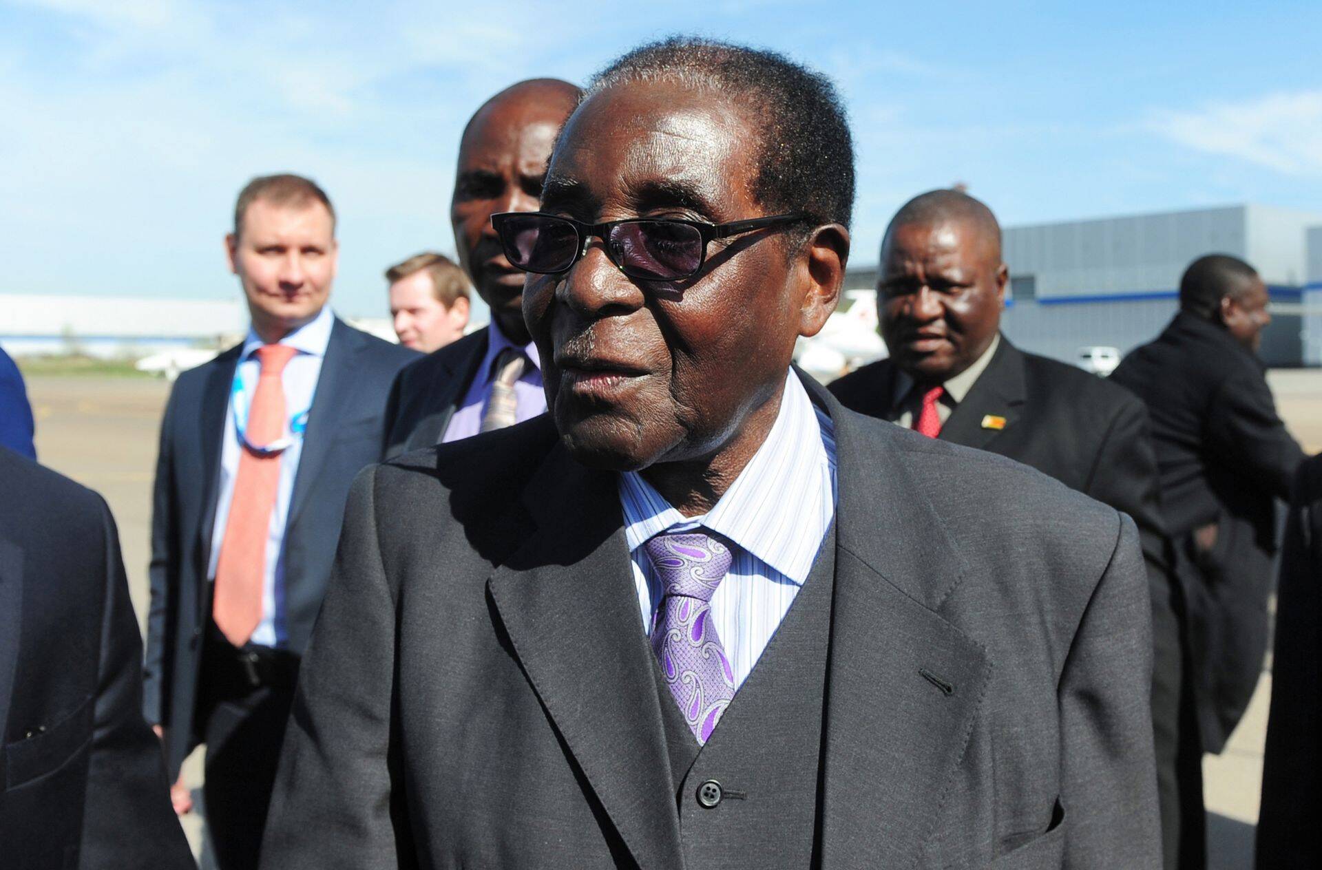 Zimbabwe president Robert Mugabe