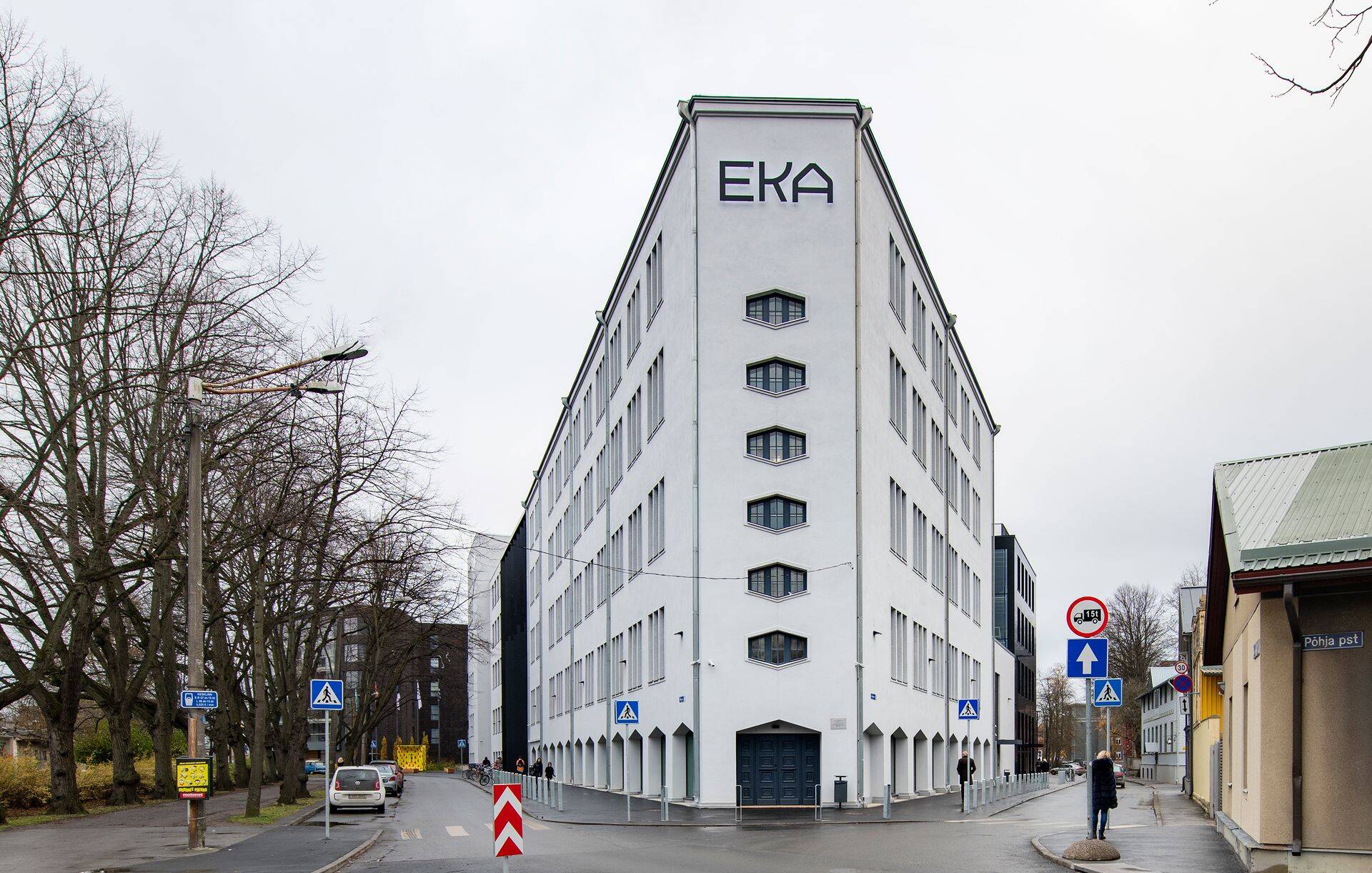 Eesti Kunstiakadeemia – бывшее здание текстильной фабрики Эфраима Леренмана.