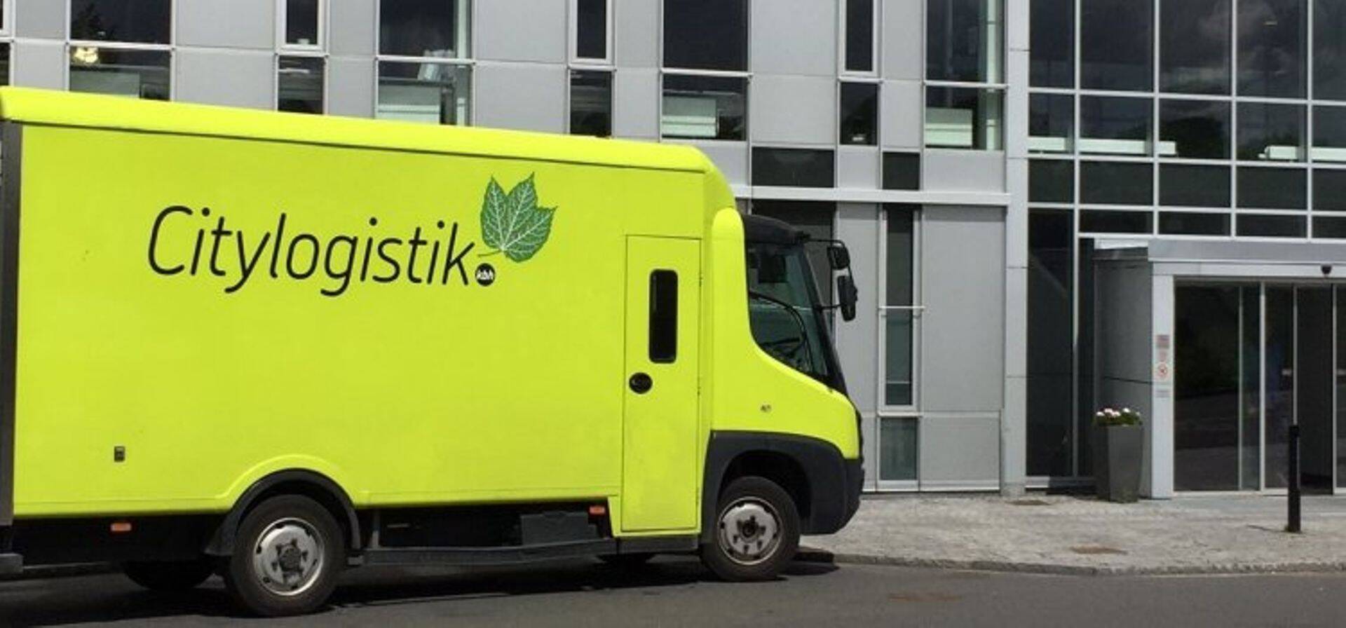 Funderbeami platvormil tegevuse lõpetanud iduettevõtte Citylogistiku elektriline veok.