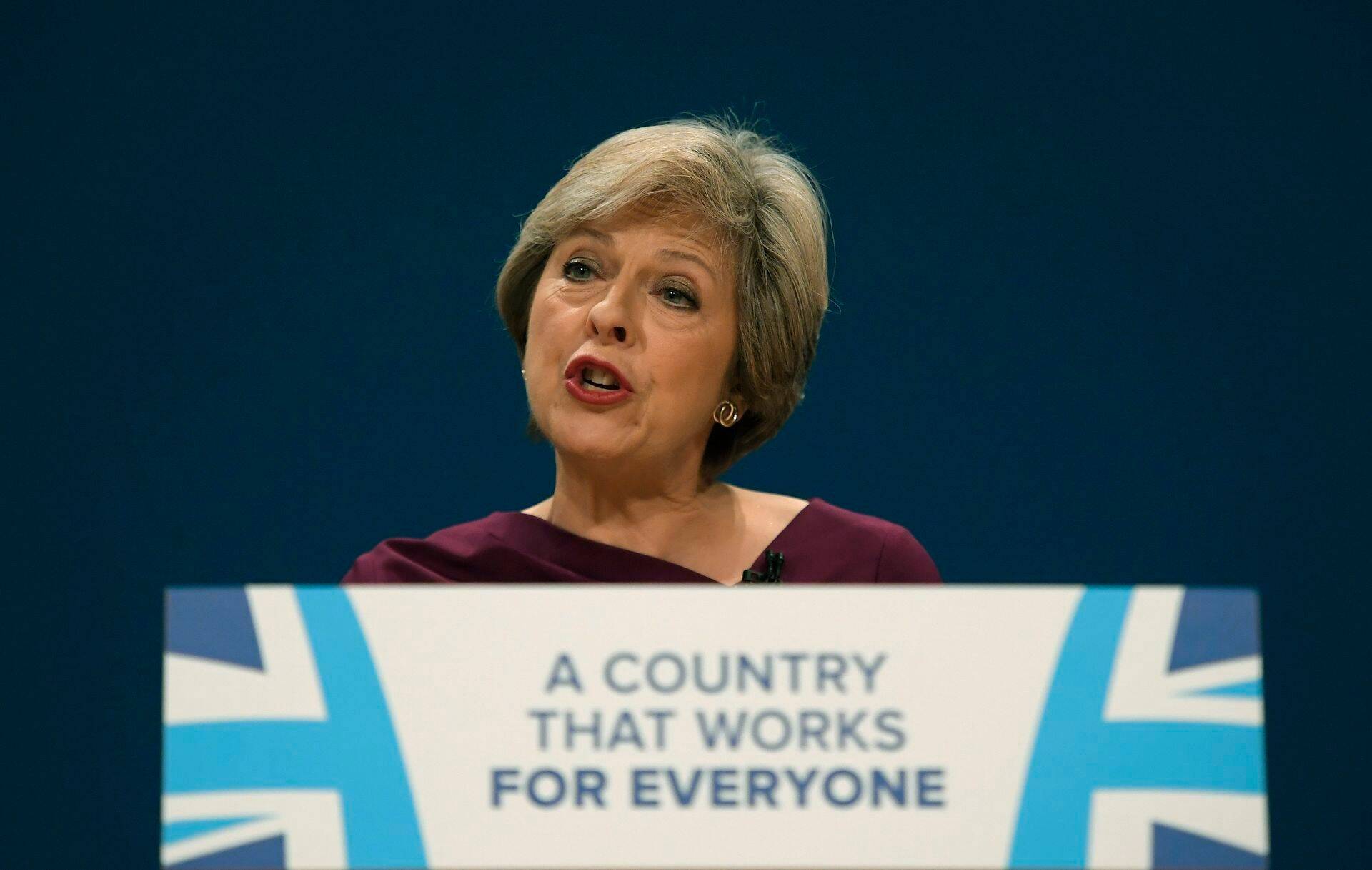 Suurbritannia peaminister Theresa May