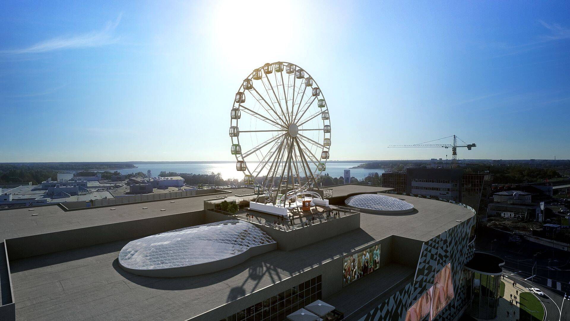 Super Skypark вместе с колесом обозрения - лучшее место, чтобы отметить различные события.