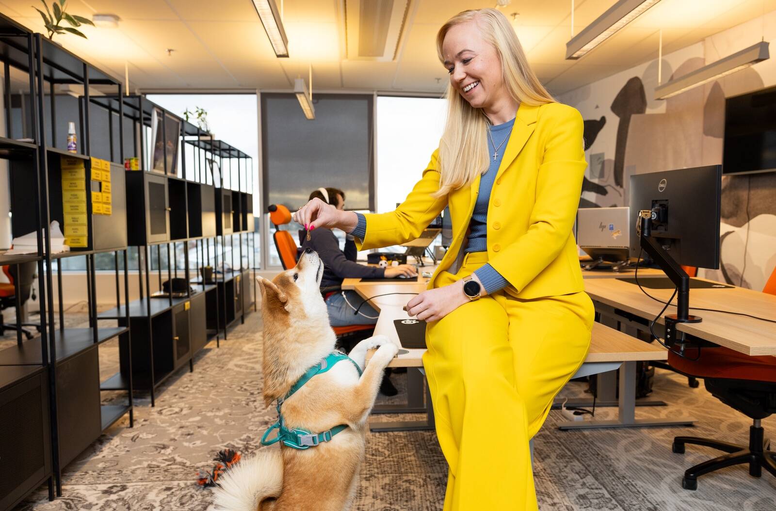 Juht on hea olla, sest siis lähed kõigi ees ja keegi ei näe, kui hirmunud sa oled, viskab IT-ettevõtte Concise Systems juht Katre Vahtra nalja.