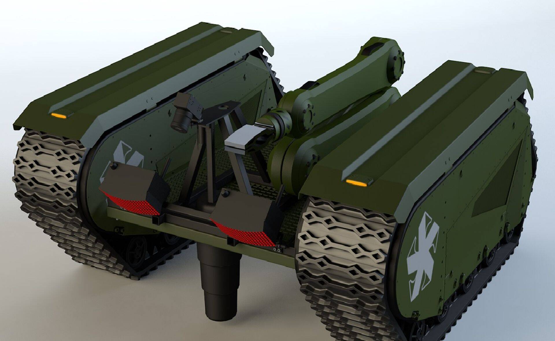 Kahe ettevõtte ühistoode kasutab Milremi arendatud THeMISe mehitamata sõidukit ja Raytheoni toodetud GroundEye sensorite süsteemi.