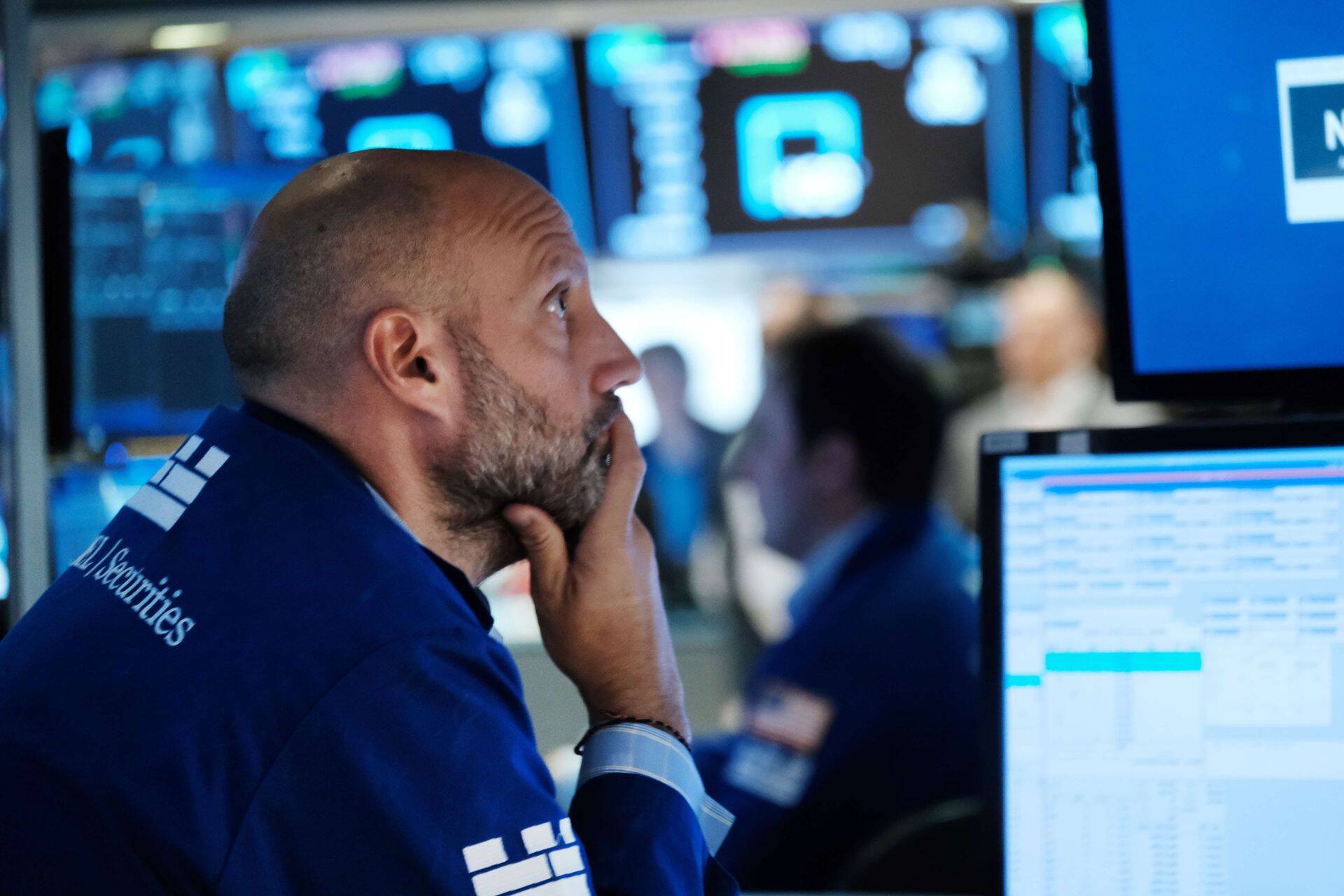 Börsimaakler New Yorgi aktsiaturul.